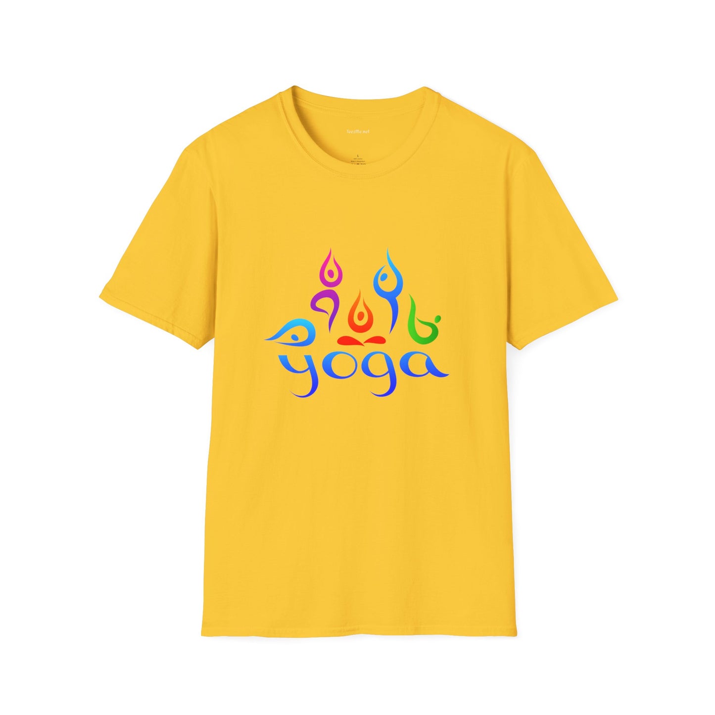 YOGA - Unisex Softstyle T-Shirt 100% Cotton Graphic