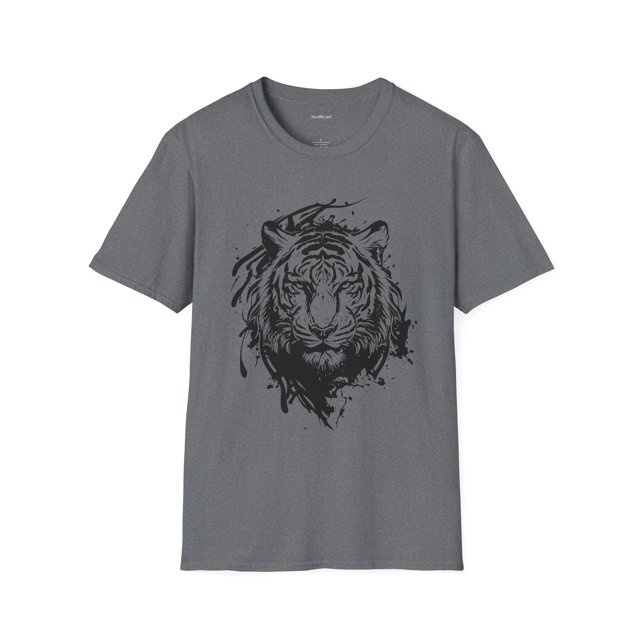 Tiger Spirit - Unisex Softstyle T-Shirt 100% Cotton Graphic