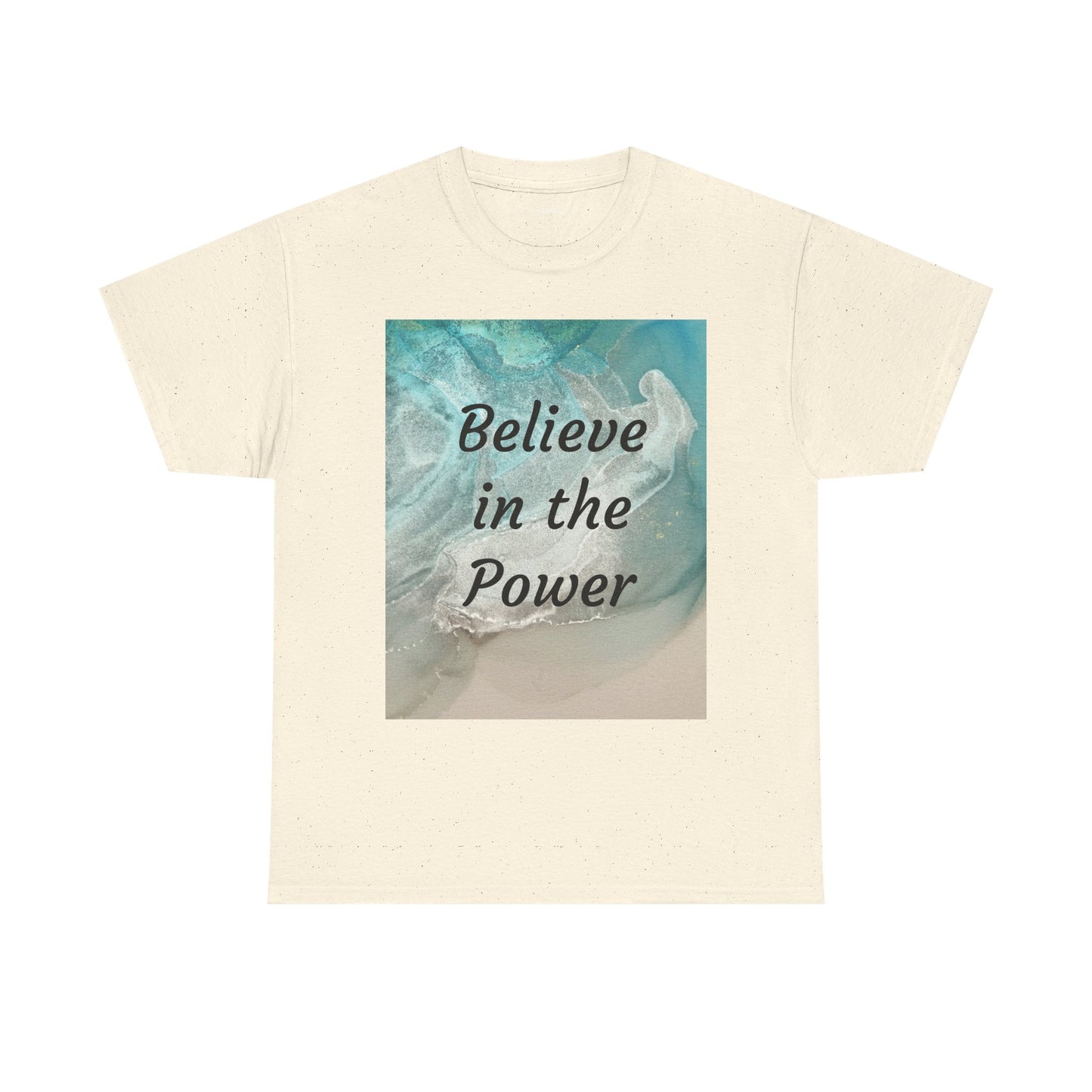 Believe in the Power - Unisex Heavy Cotton Tee