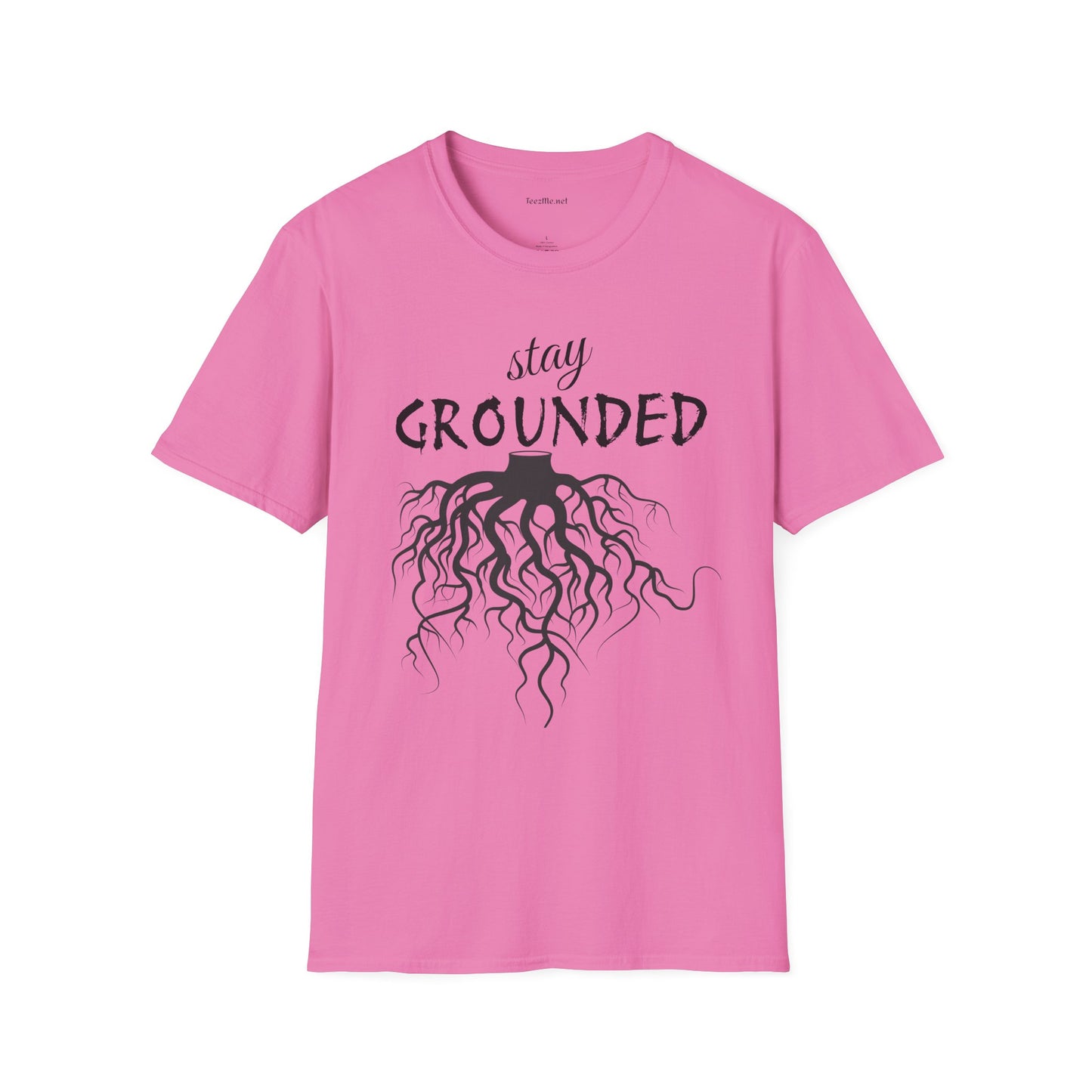 Stay Grounded Unisex Softstyle T-Shirt 100% Cotton