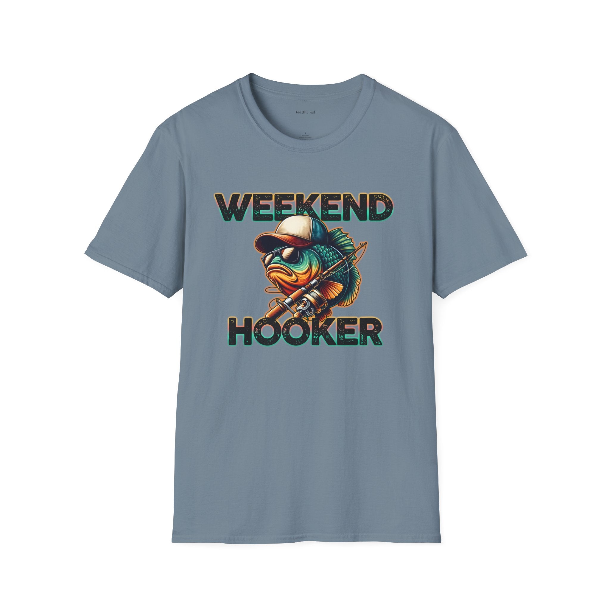 Weekend Hooker  - Unisex Softstyle T-Shirt 100% Cotton Graphic