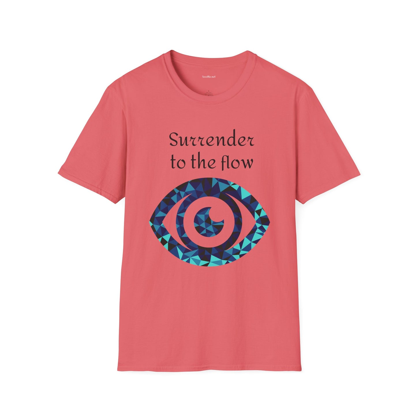Surrender to the flow - Unisex Softstyle T-Shirt 100% Cotton Graphic