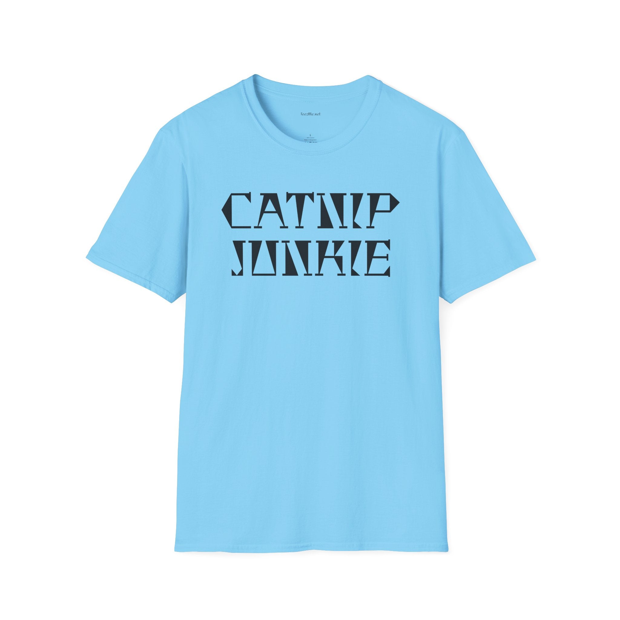 Catnip Junkie - Unisex Softstyle T-Shirt 100% Cotton Graphic