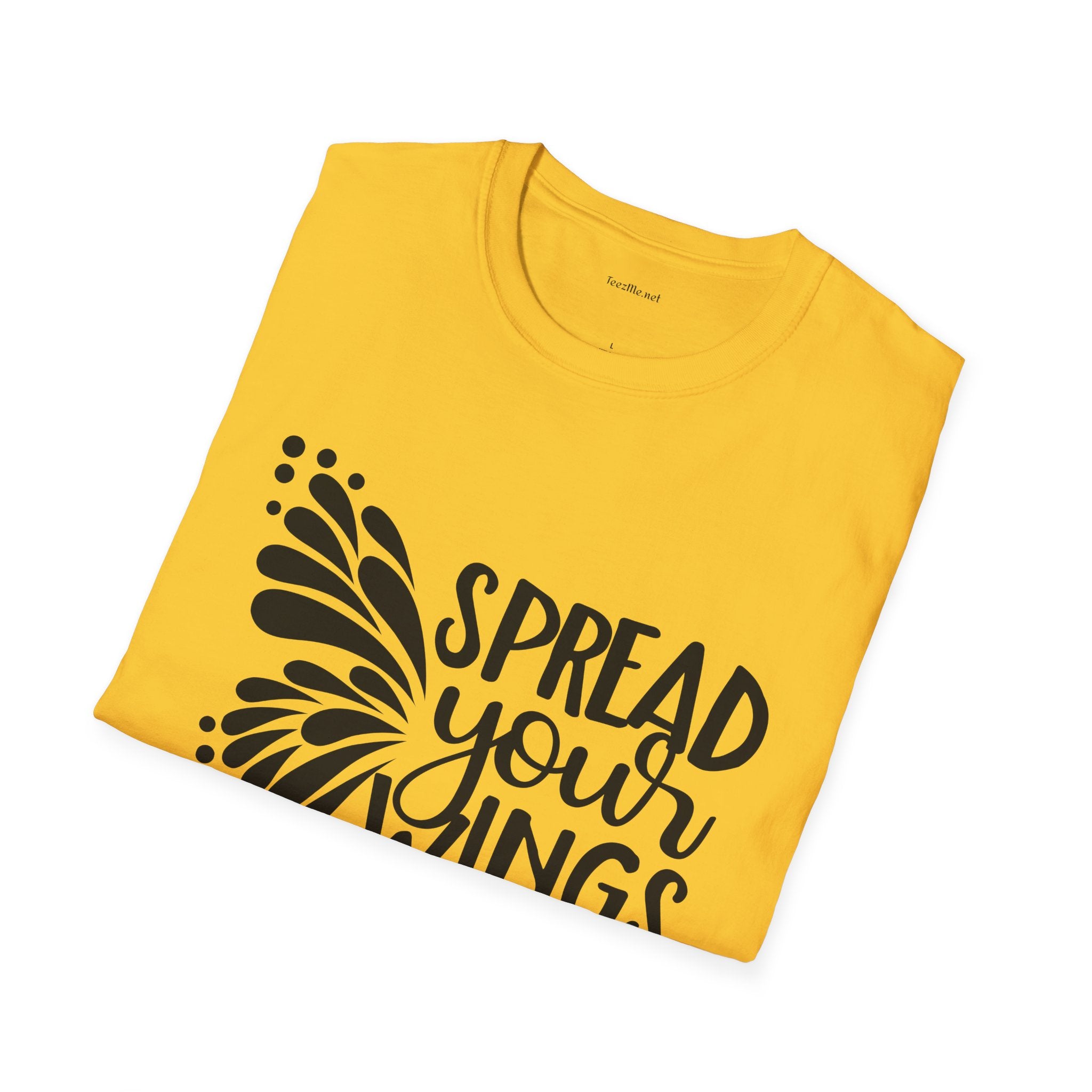 Spread Your Wings T-Shirt — Inspirational Women’s Motivational Tee