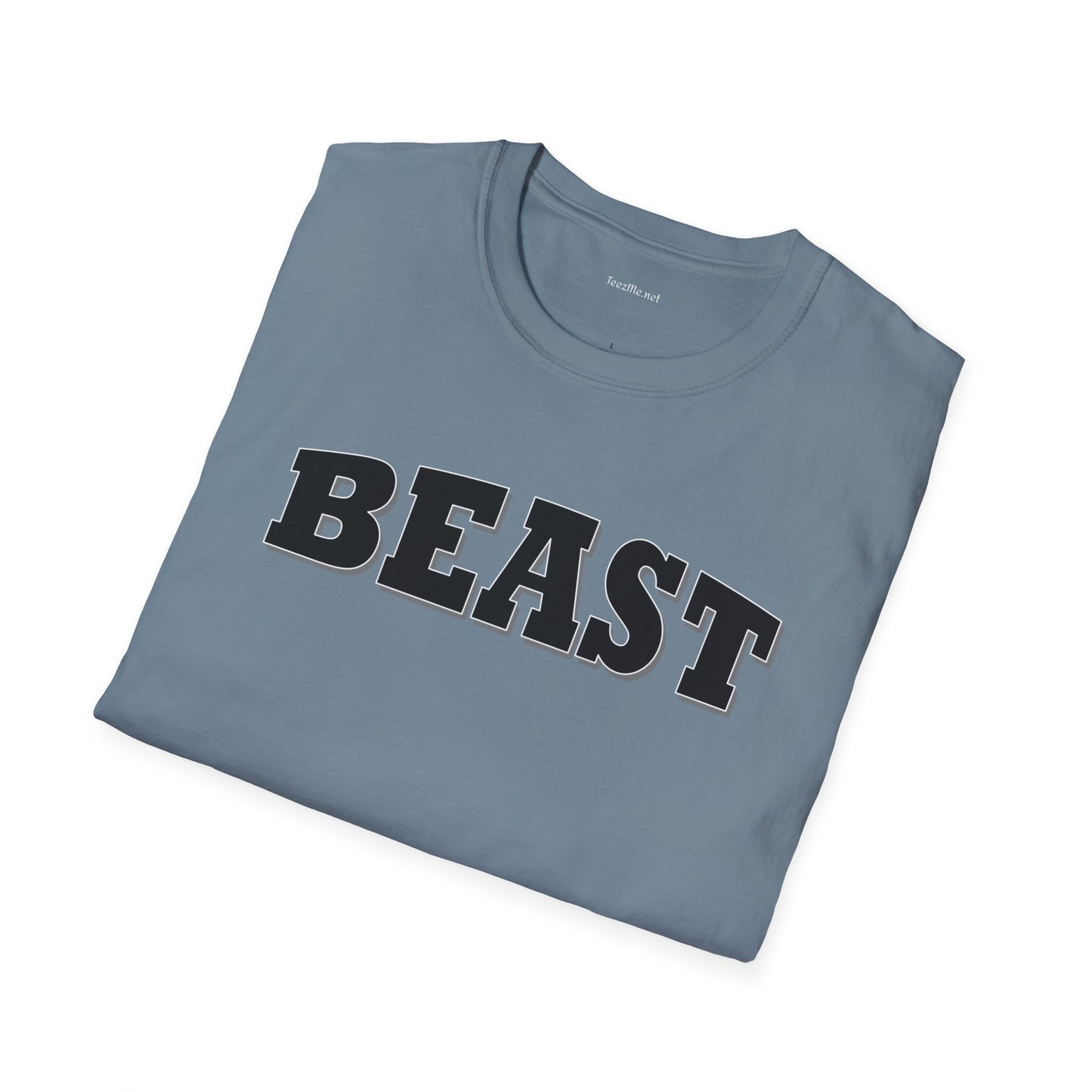 BEAST - Unisex Softstyle T-Shirt 100% Cotton Graphic