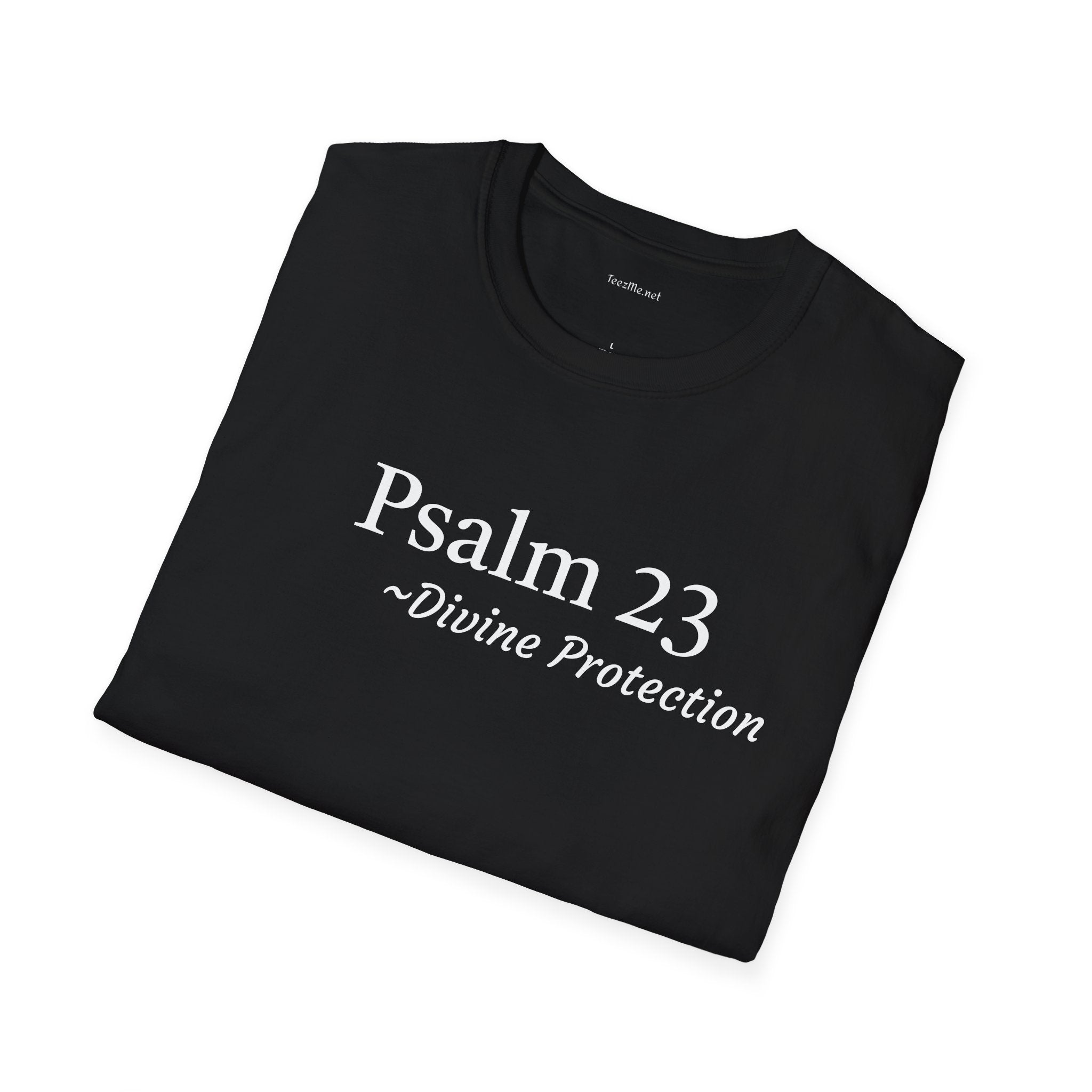 Psalm 23 - Unisex Softstyle T-Shirt 100% Cotton Graphic