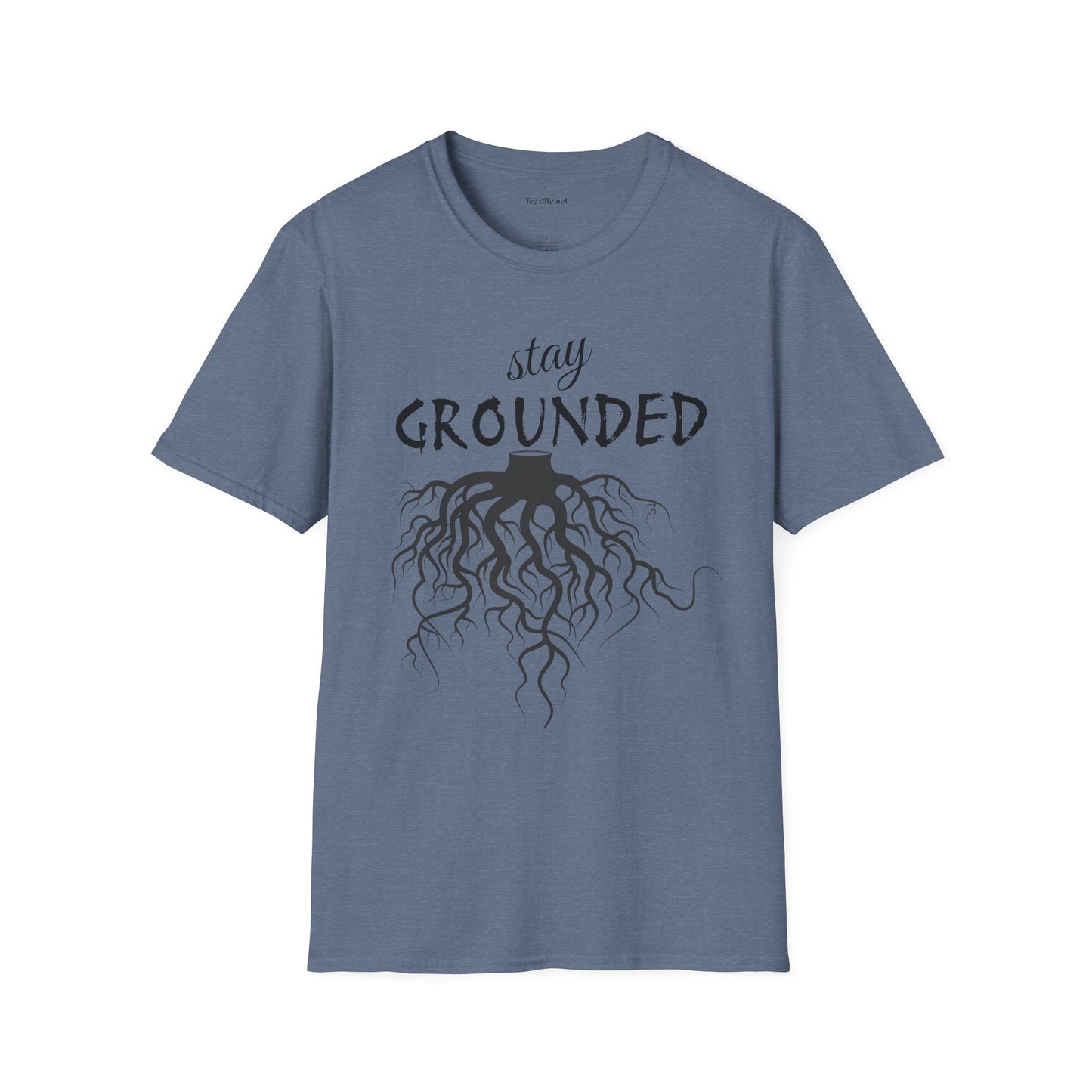 Stay Grounded Unisex Softstyle T-Shirt 100% Cotton