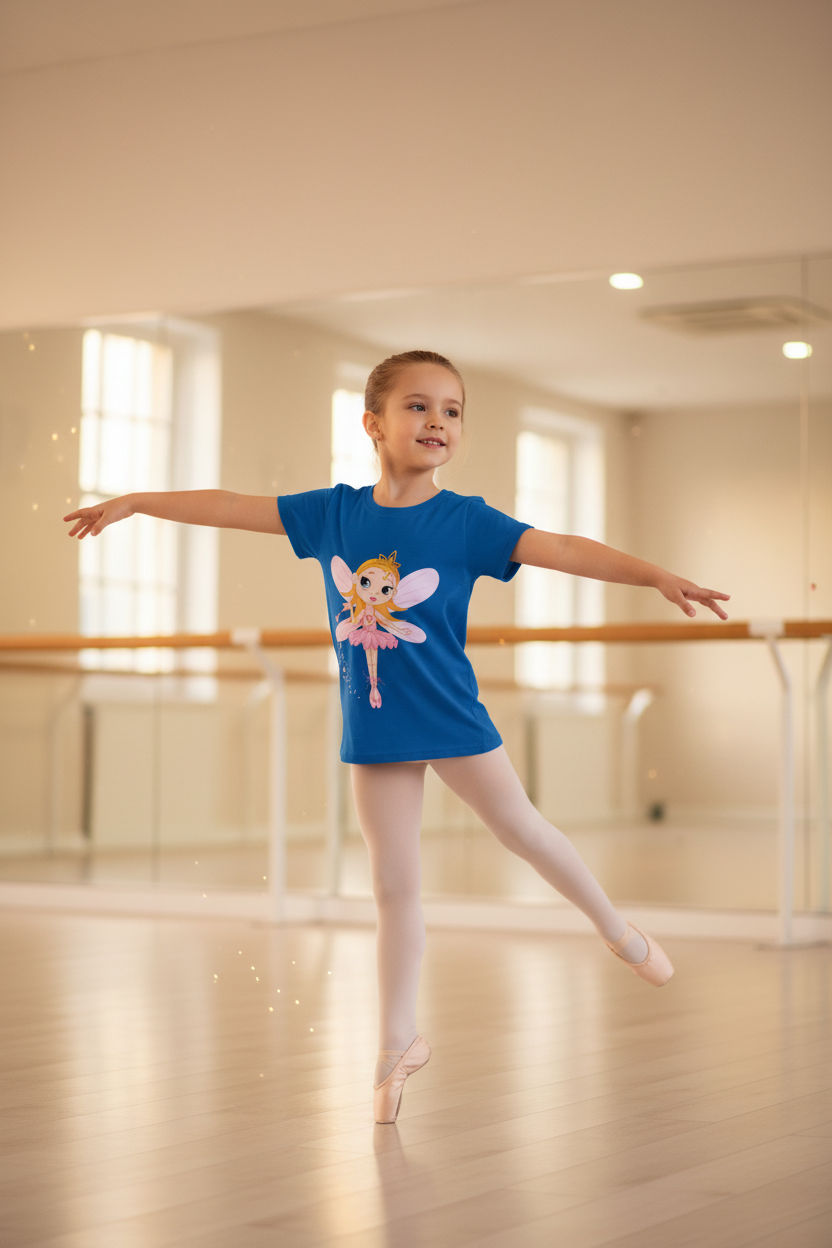 Ballerina - Kids Softstyle Tee Children