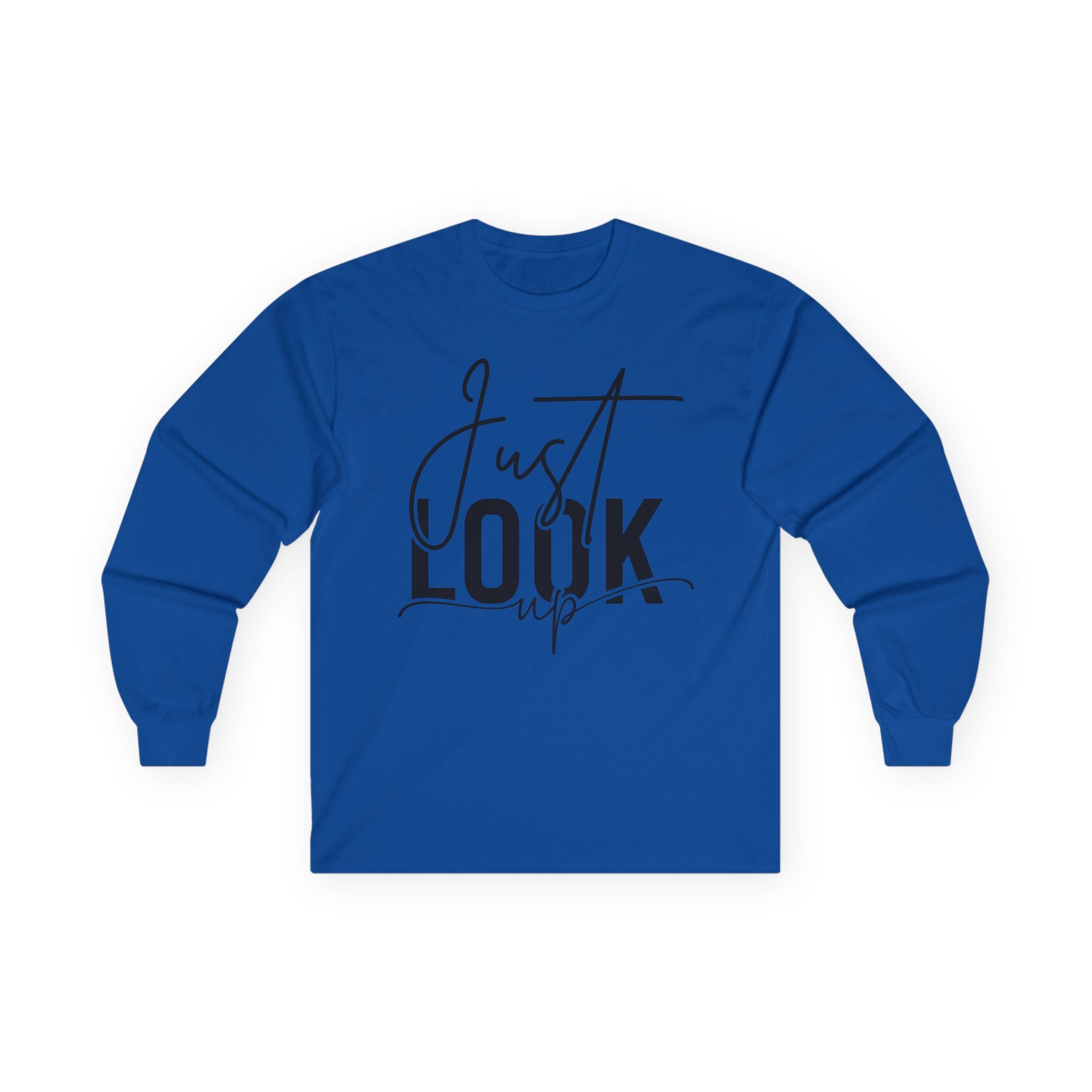 Just Look Up Ultra Cotton Long Sleeve Tee
