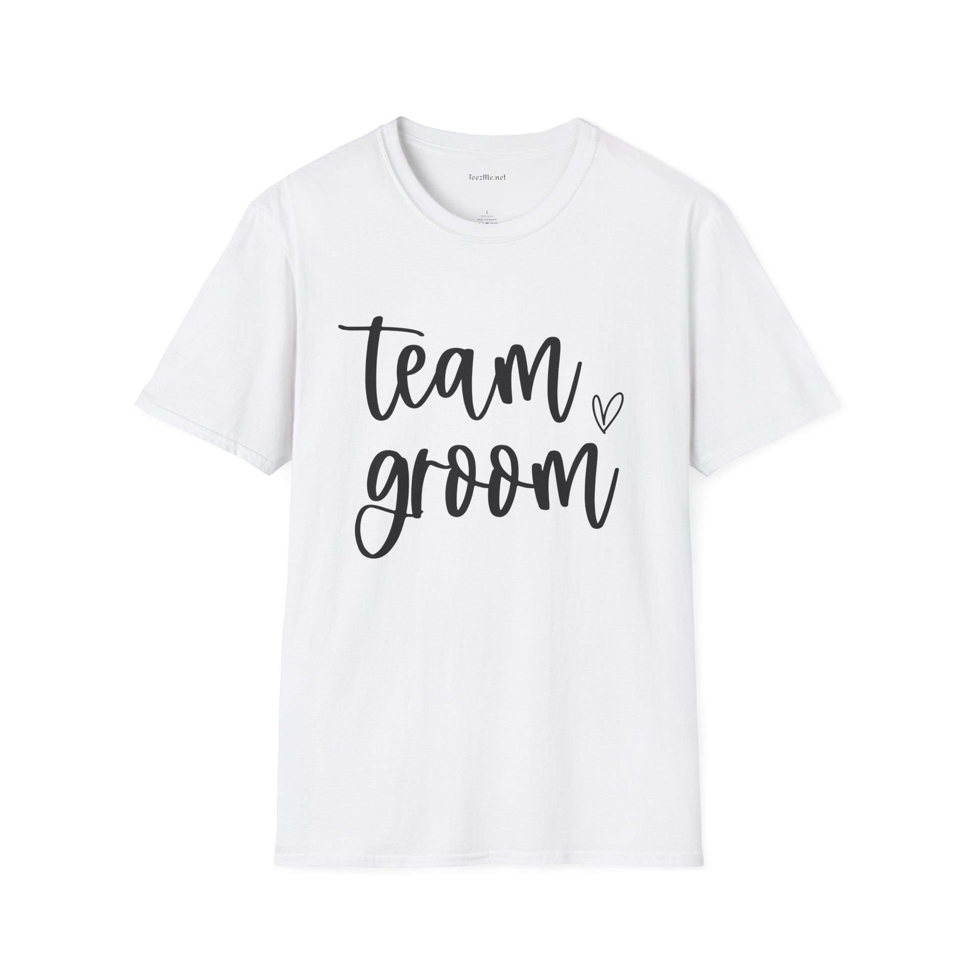 Team Groom Unisex Softstyle T-Shirt 100% Cotton Graphic Bridal Party