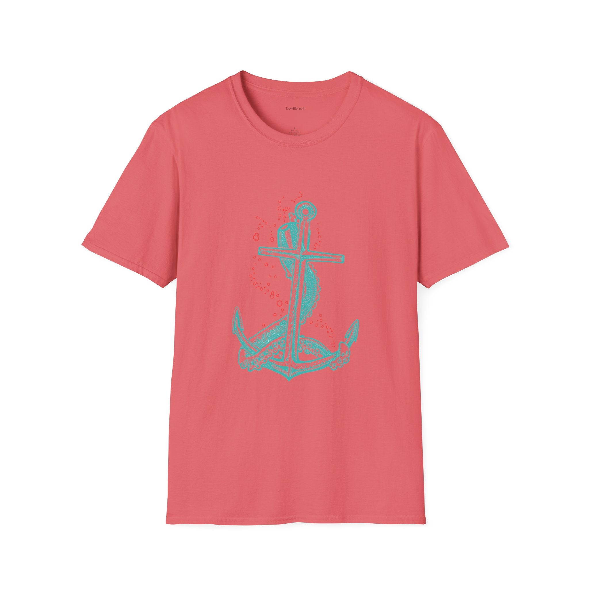 Anchor - Unisex Softstyle T-Shirt 100% Cotton Graphic