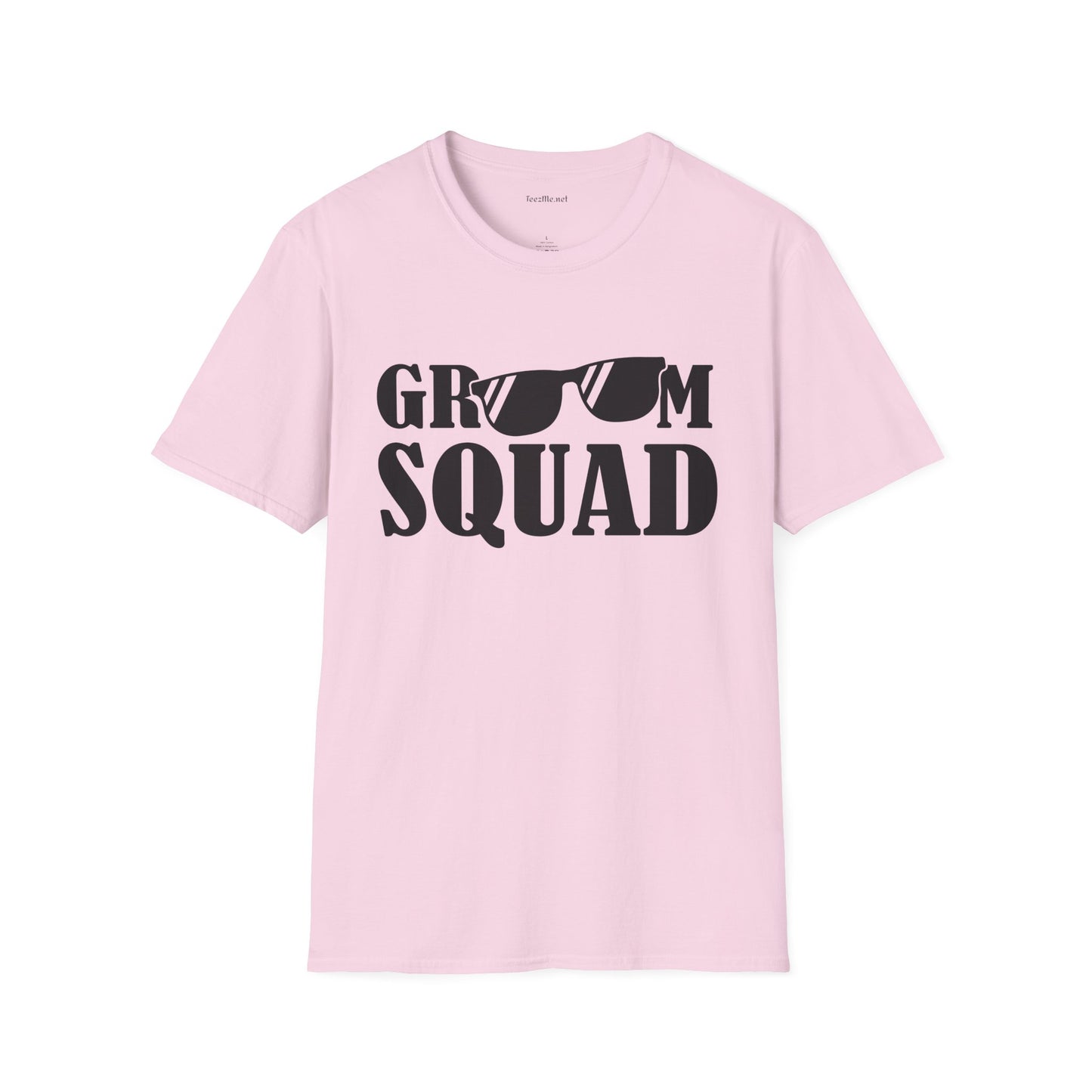 Groom Squad Unisex Softstyle T-Shirt 100% Cotton Graphic Bridal Party