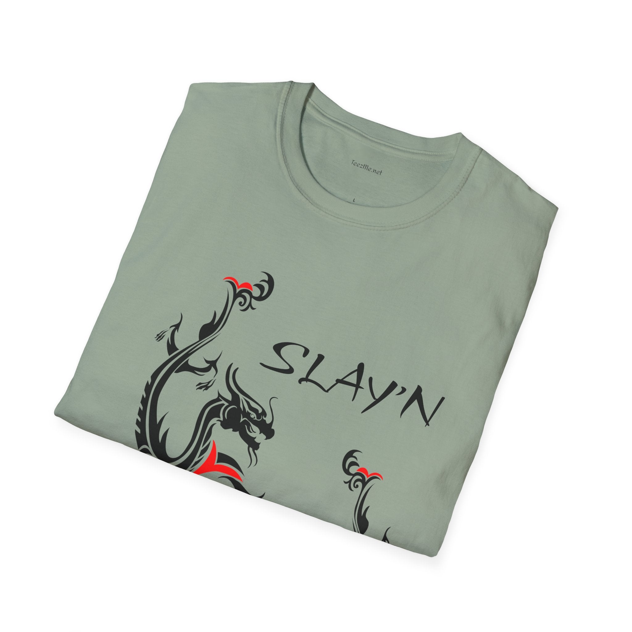 SLAY'N - Unisex Softstyle T-Shirt 100% Cotton Graphic
