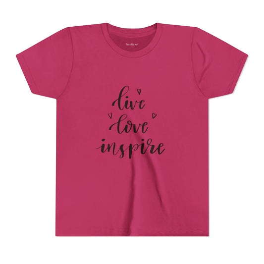 Live Love Inspire - Unisex Jersey Short Sleeve Tee Petite Adult