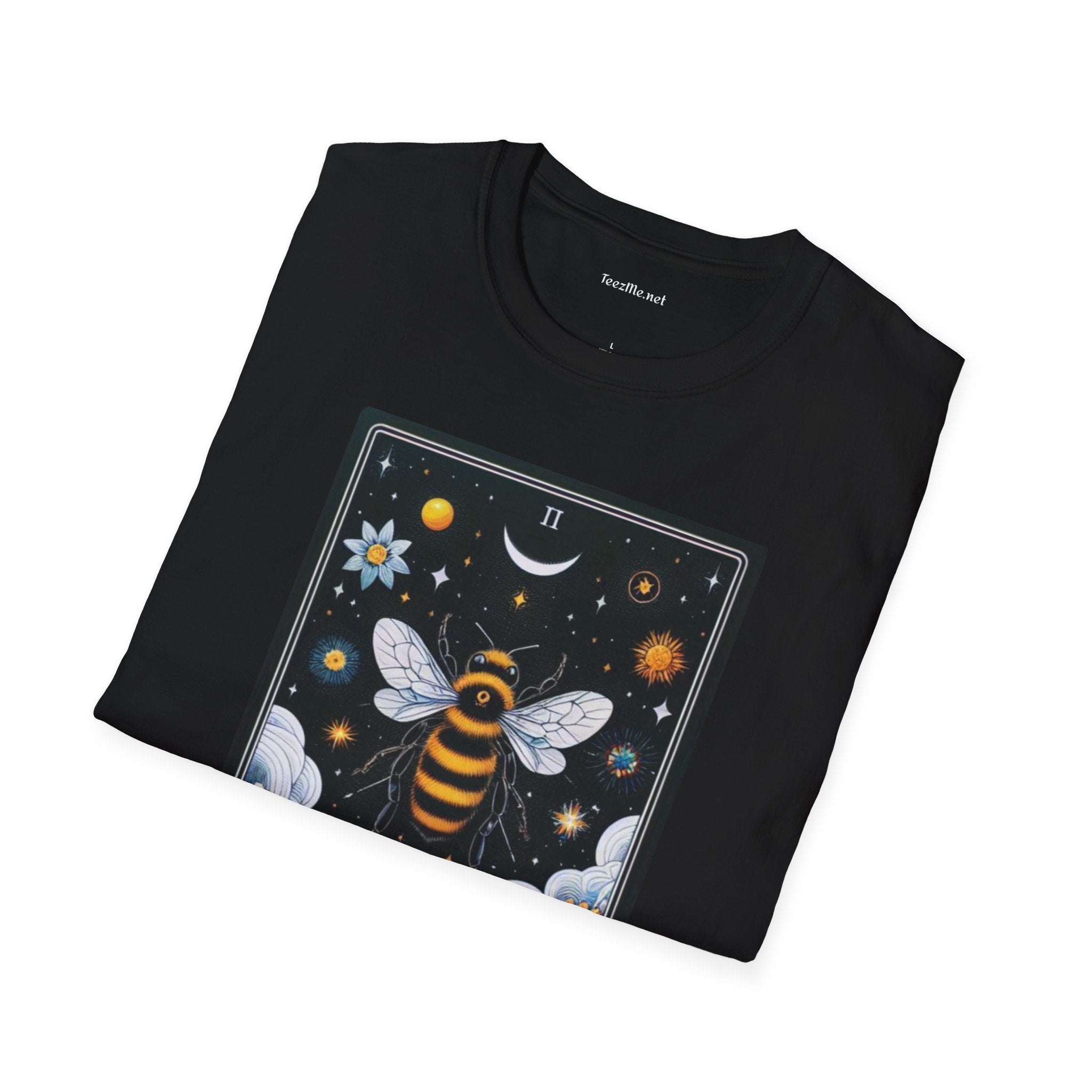 Honey Bee Tarot Unisex Soft Style T-Shirt 100% Cotton Graphic
