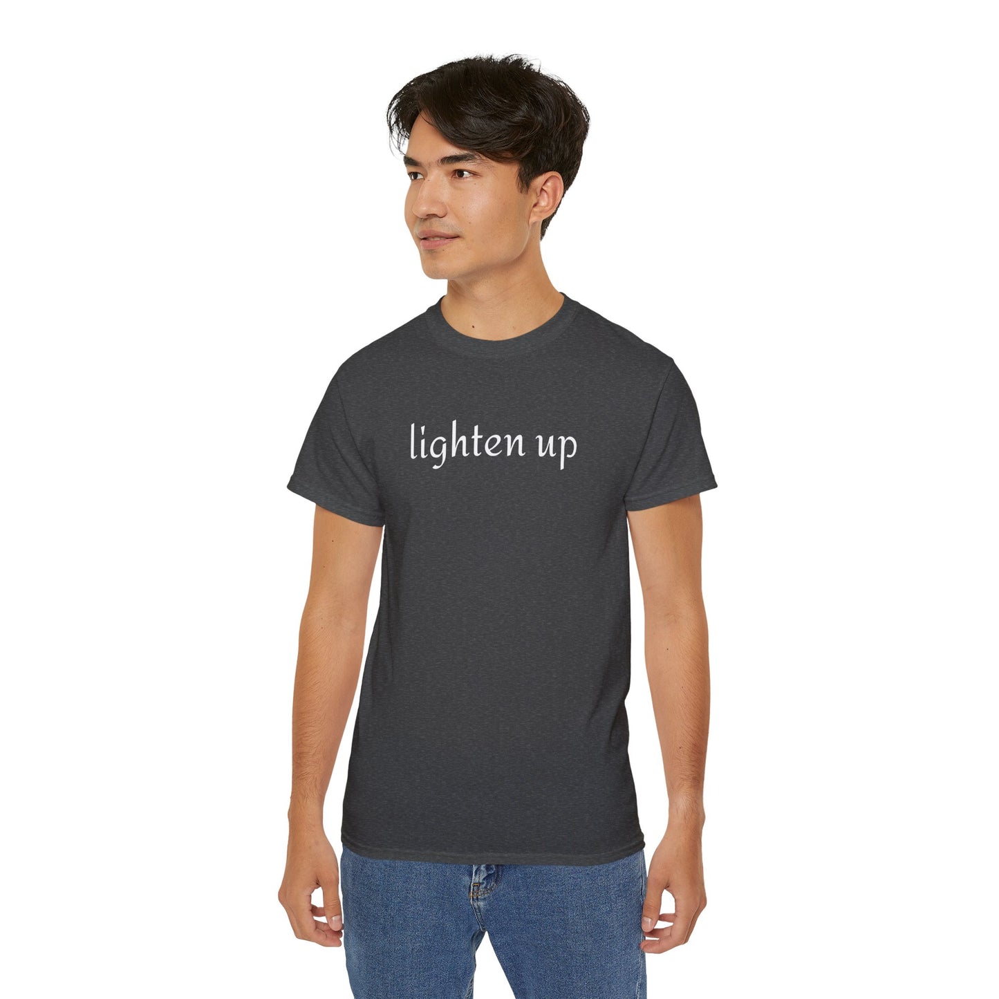 Lighten up -  Unisex Ultra Cotton Tee 100% Cotton Graphic