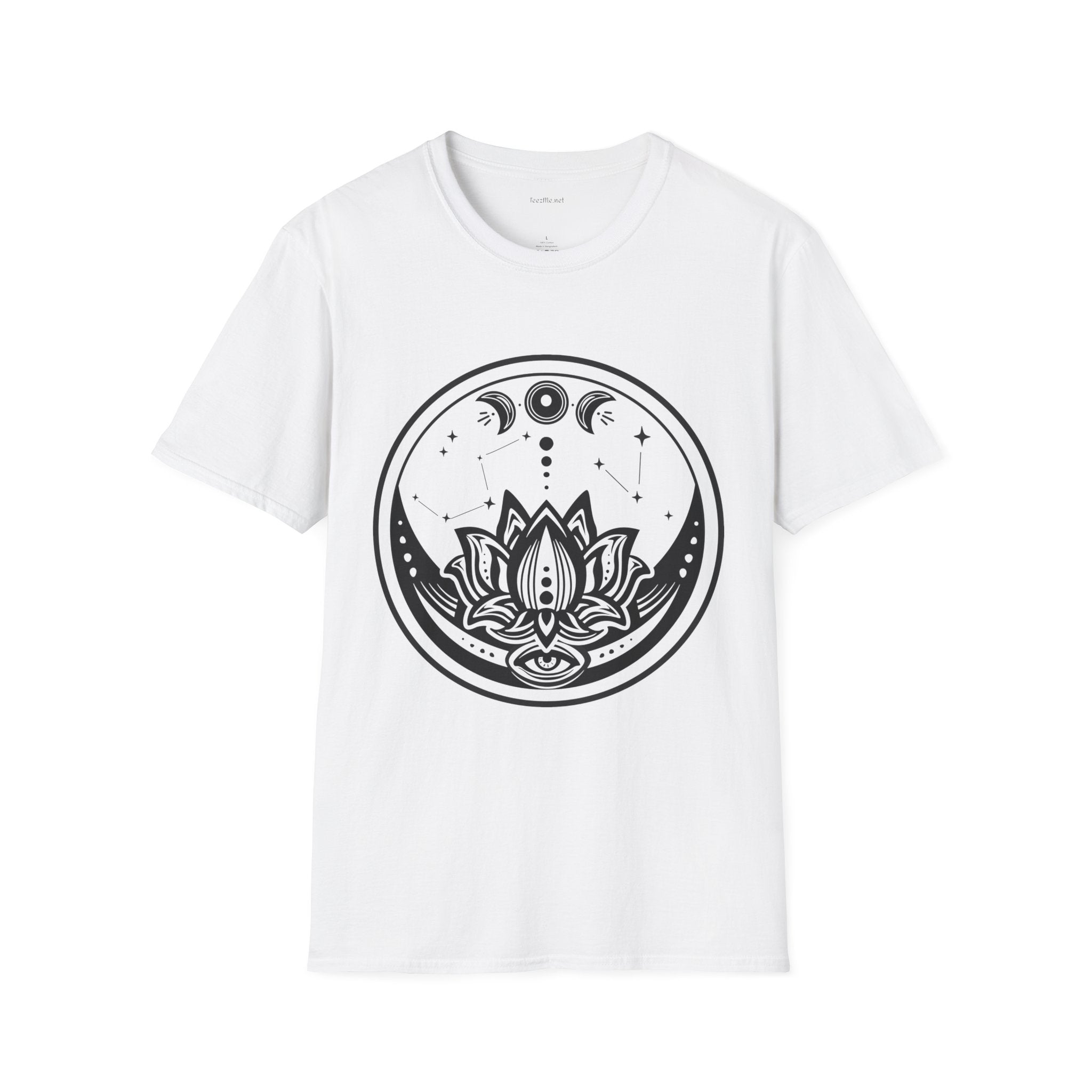 Moon Phase - Unisex Softstyle T-Shirt 100% Cotton Graphic