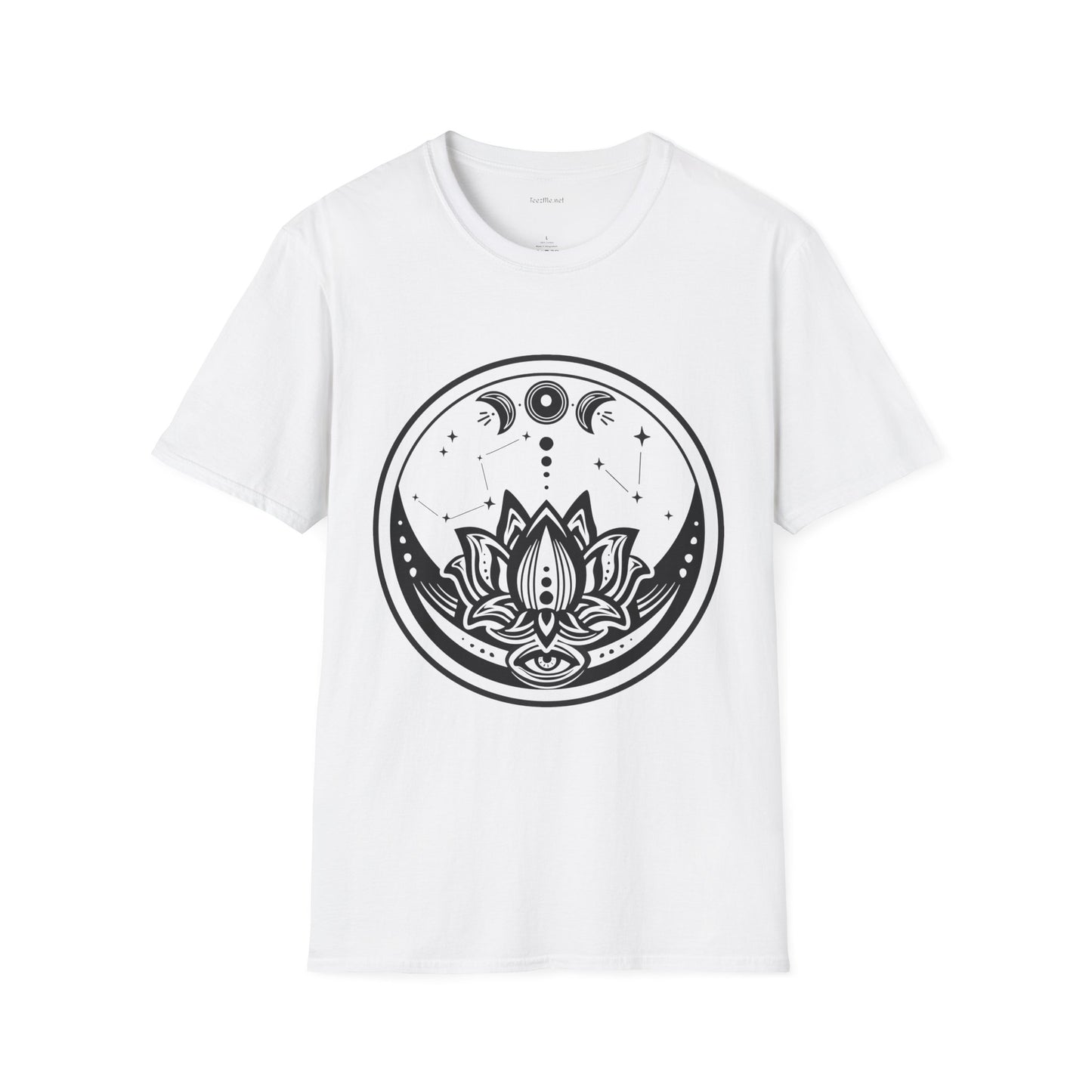 Moon Phase - Unisex Softstyle T-Shirt 100% Cotton Graphic