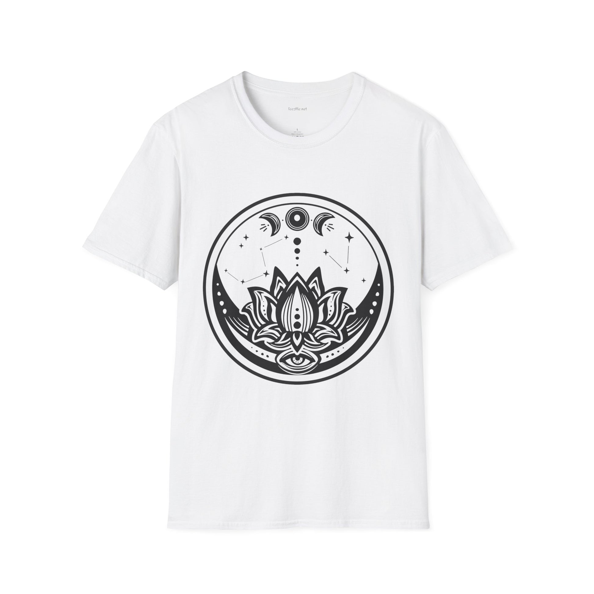 Moon Phase - Unisex Softstyle T-Shirt 100% Cotton Graphic