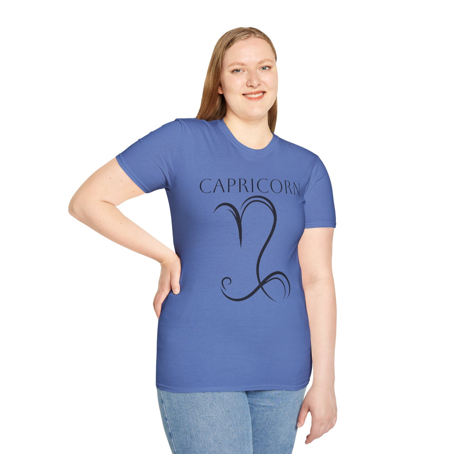 CAPRICORN - Unisex Softstyle T-Shirt 100% Cotton Graphic