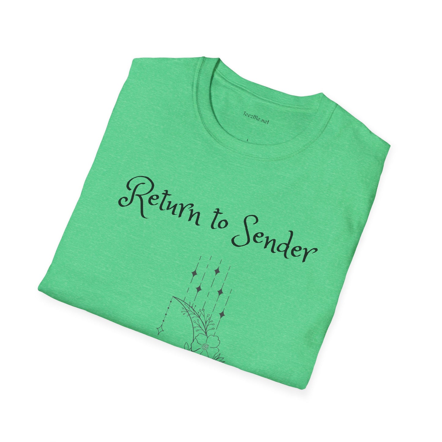 Return to Sender - Unisex Softstyle T-Shirt 100% Cotton Graphic