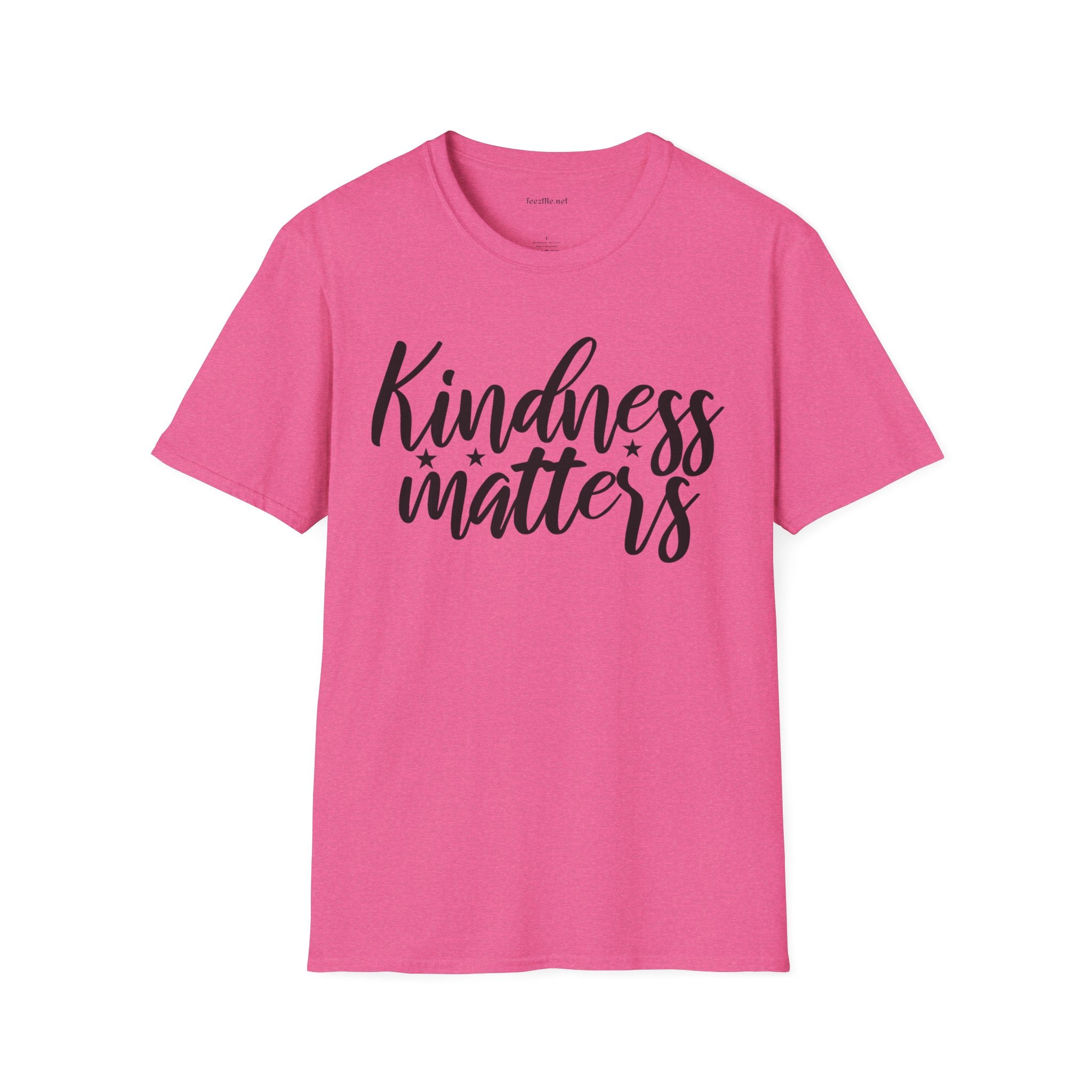 Kindness Matters Unisex Soft Style T-Shirt 100% Cotton Graphic