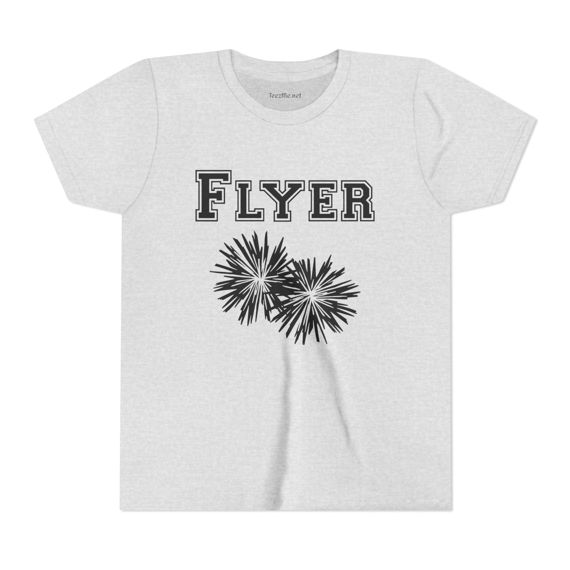 Flyer Youth Tee – Cheerleader Pom Pom Shirt