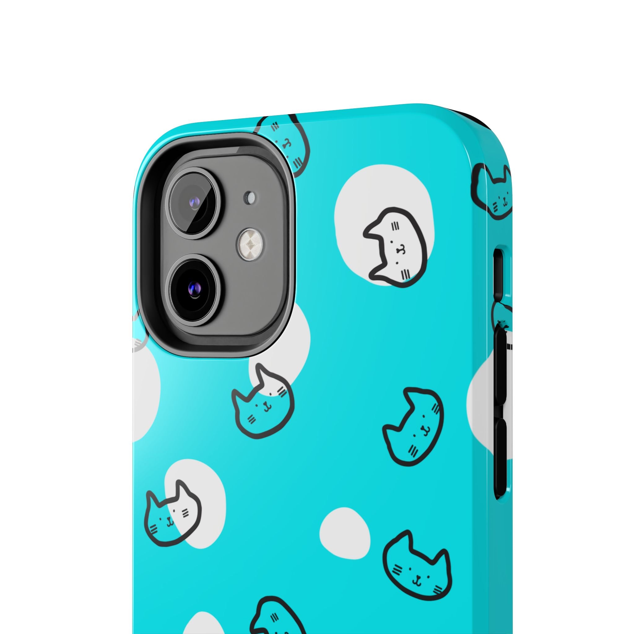 Cute Cat Pattern Cell Phone Case Tough Phone Cases