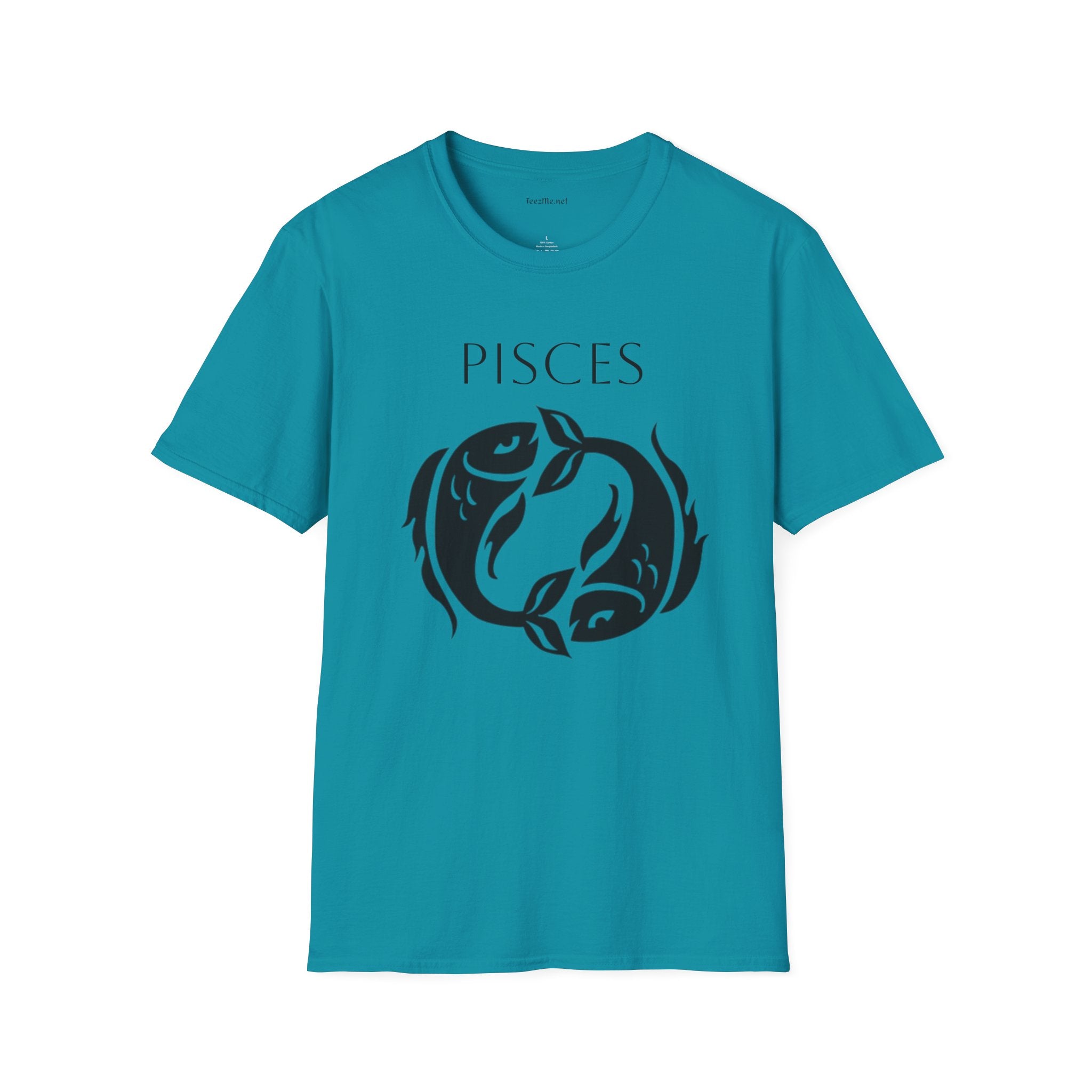 PISCES - Unisex Softstyle T-Shirt 100% Cotton Graphic
