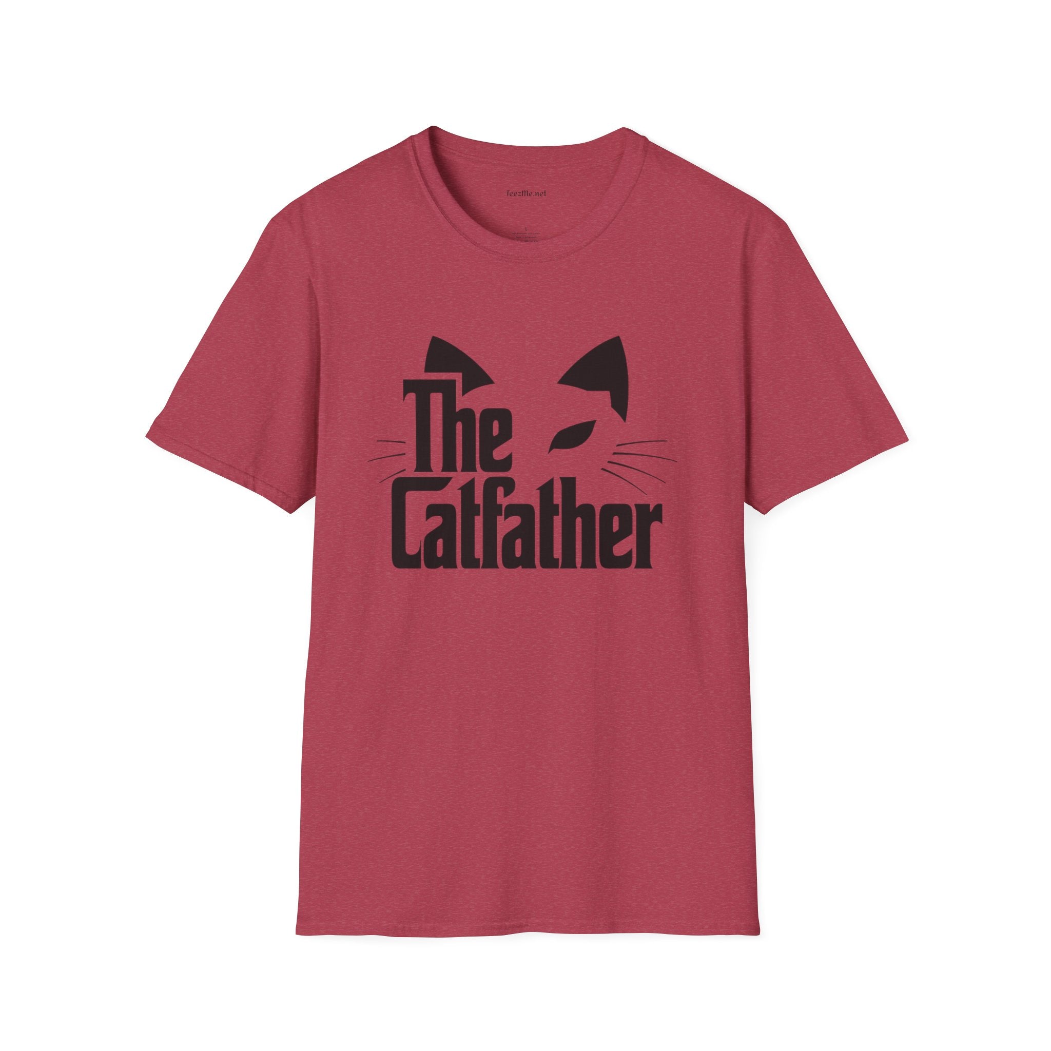 The Catfather 1 Unisex Softstyle T-Shirt 100% Cotton Graphic