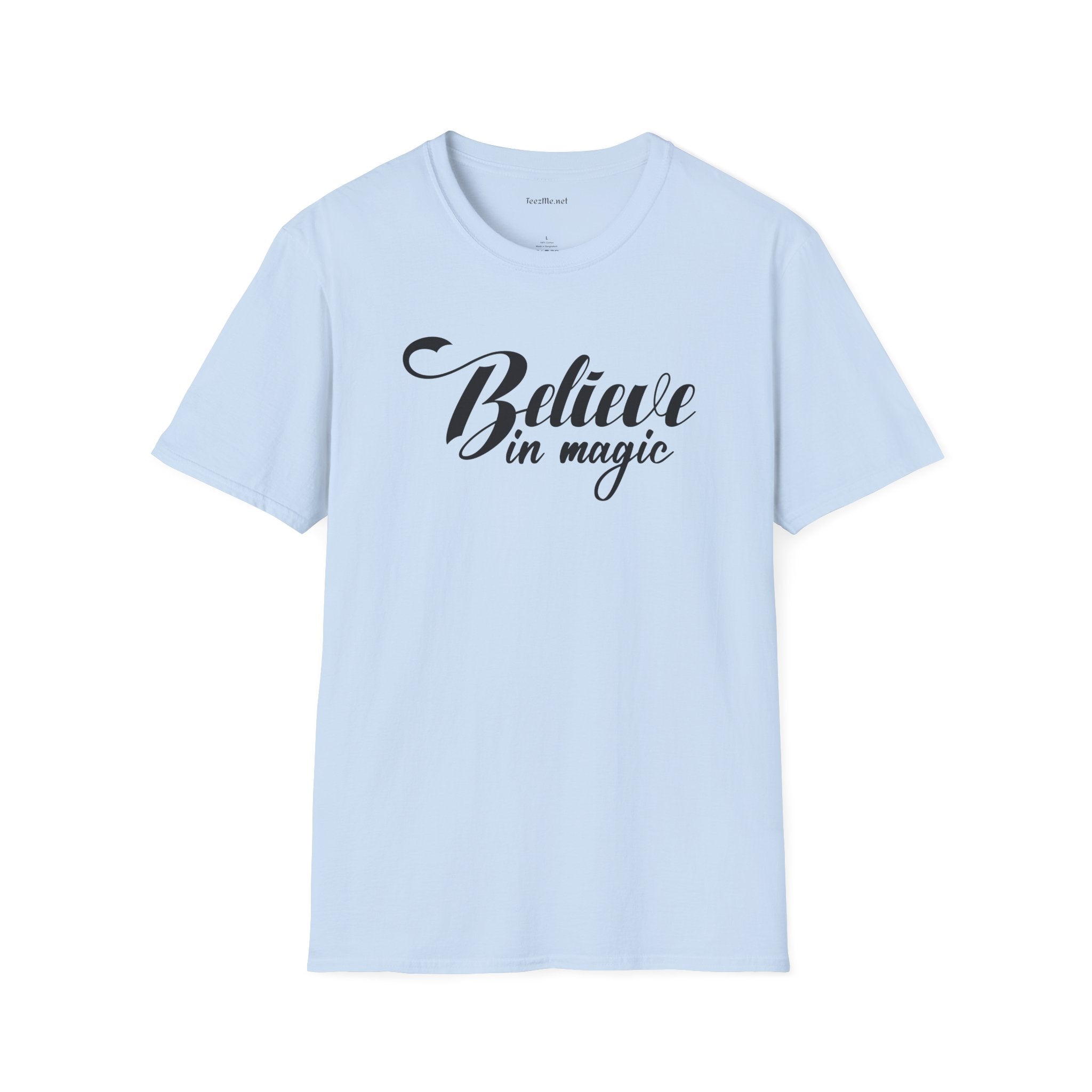 Believe in Magic Unisex Softstyle T-Shirt 100% Cotton Graphic