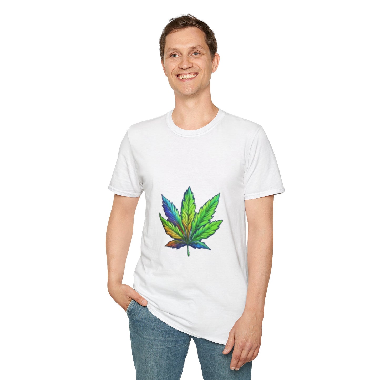 Lite it up - Unisex Softstyle T-Shirt 100% Cotton Graphic