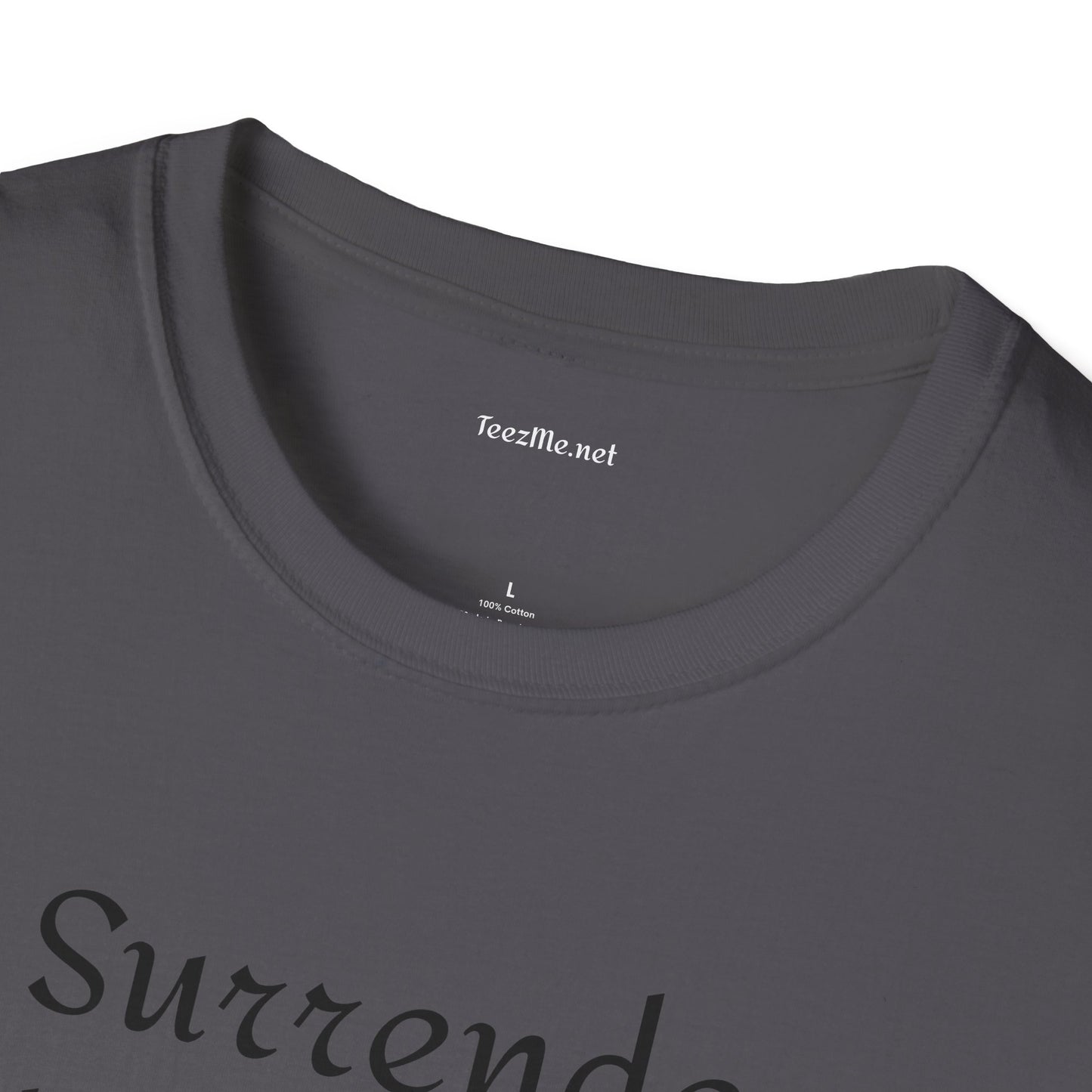 Surrender to the flow - Unisex Softstyle T-Shirt 100% Cotton Graphic