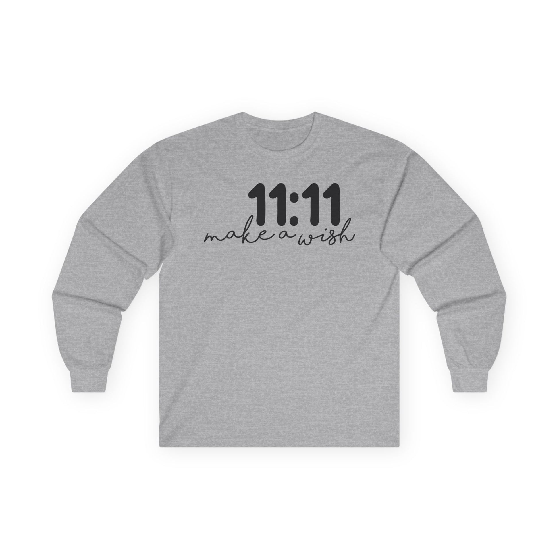 11:11 Make a Wish Unisex Ultra Cotton Long Sleeve Tee