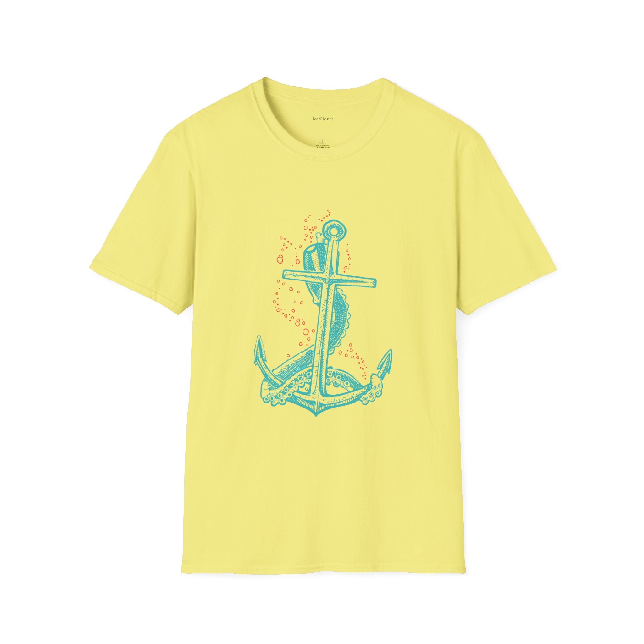 Anchor - Unisex Softstyle T-Shirt 100% Cotton Graphic
