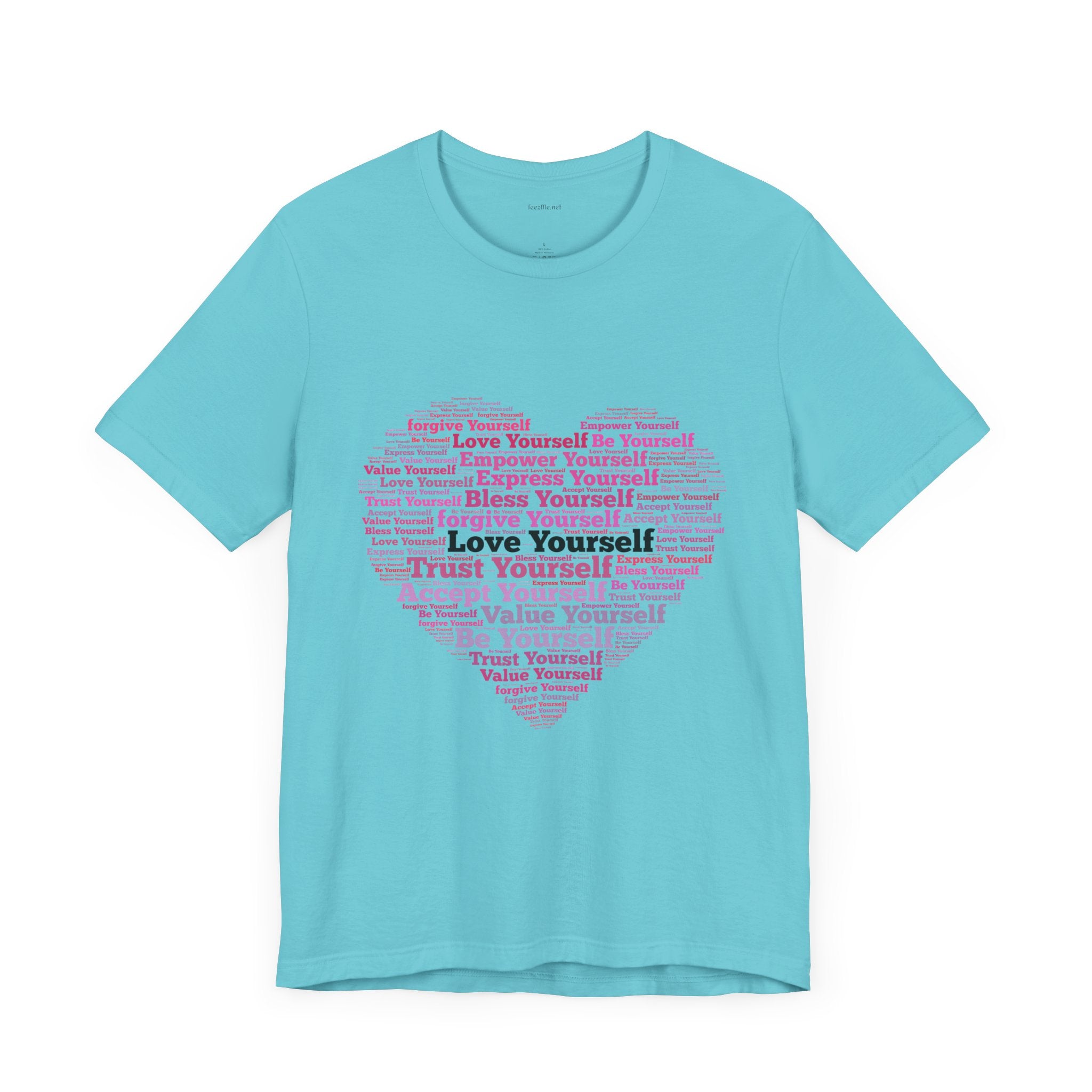 Love - Trust - Accept Yourself- Unisex Jersey Short Sleeve Tee