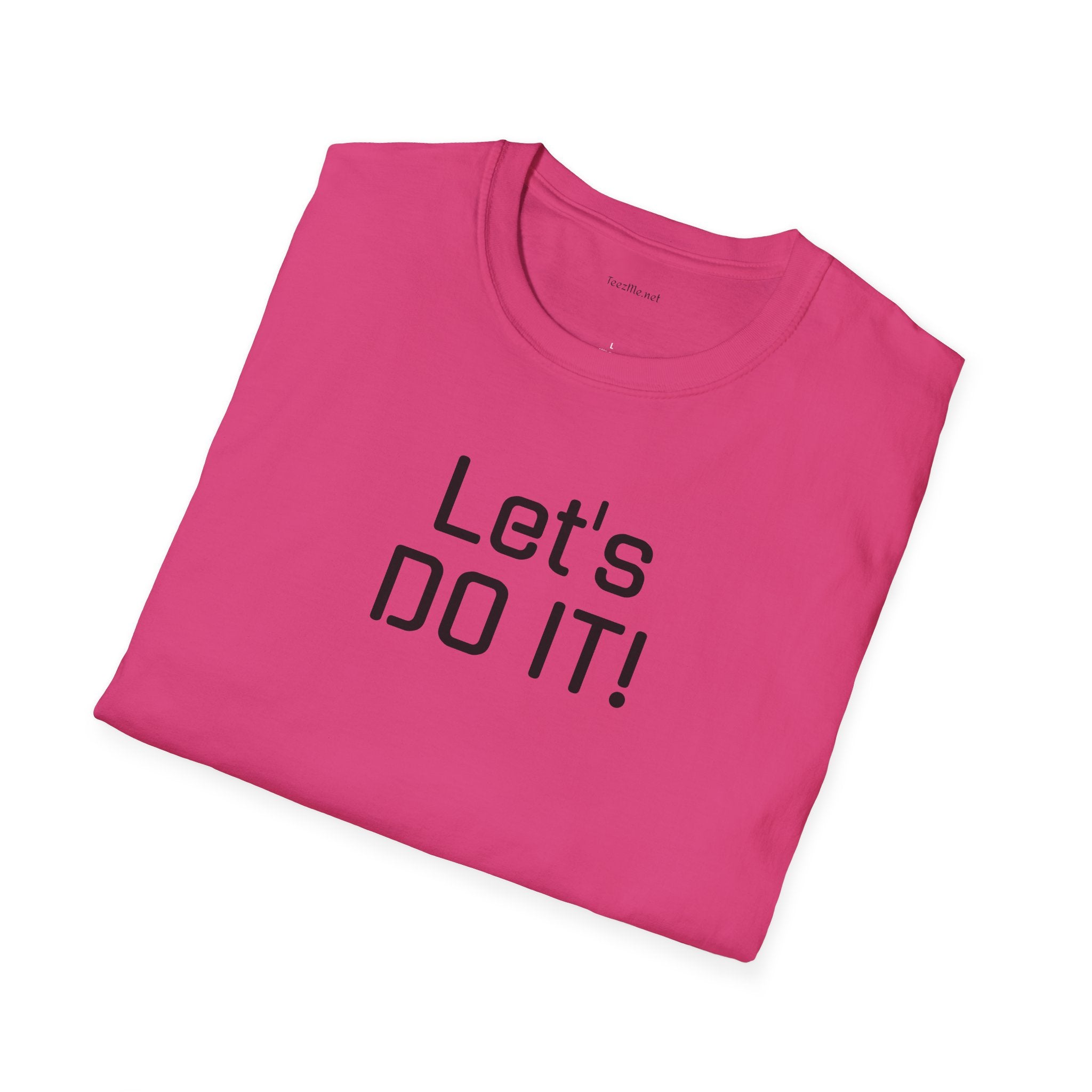 Let's DO IT - Unisex Softstyle T-Shirt 100% Cotton Graphic