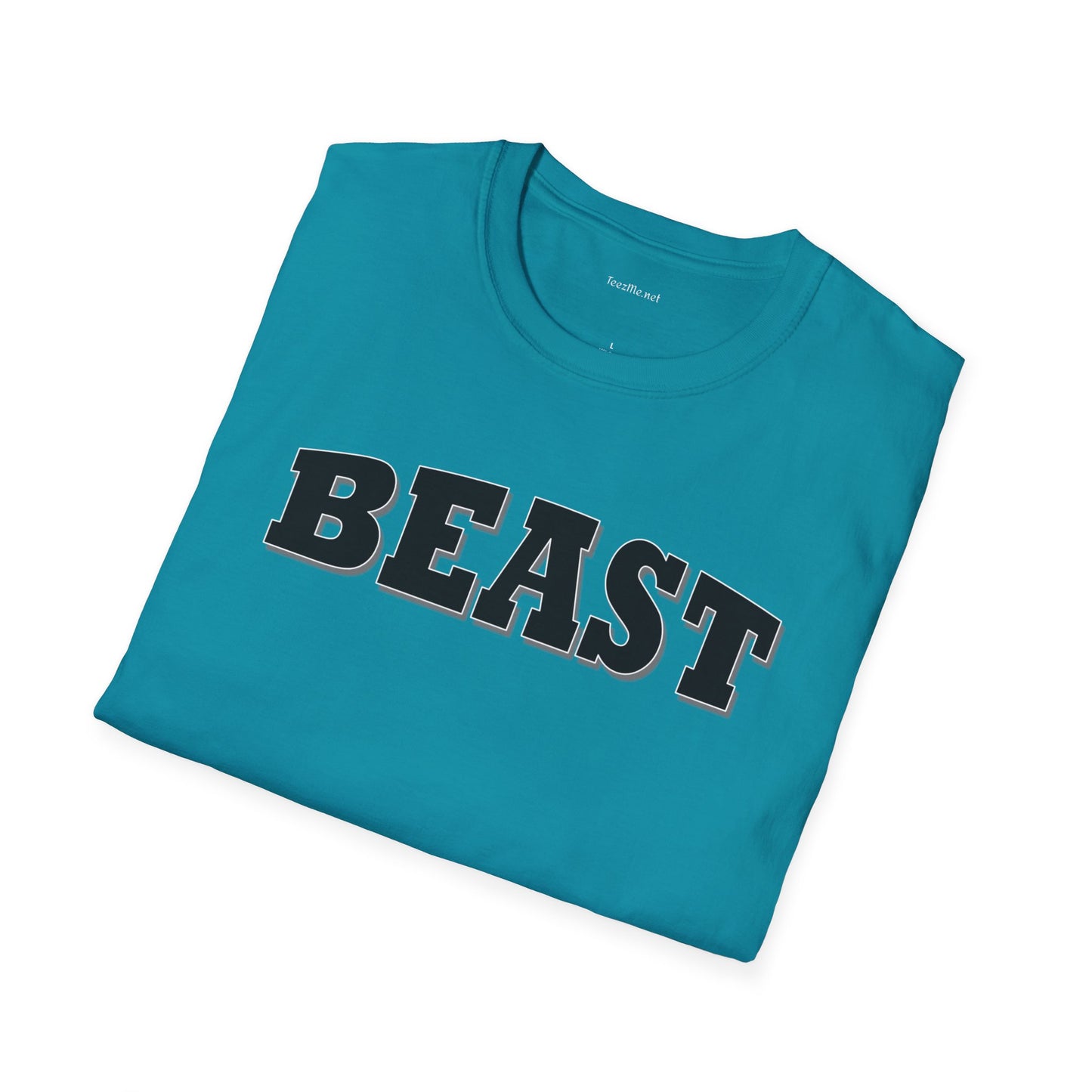 BEAST - Unisex Softstyle T-Shirt 100% Cotton Graphic