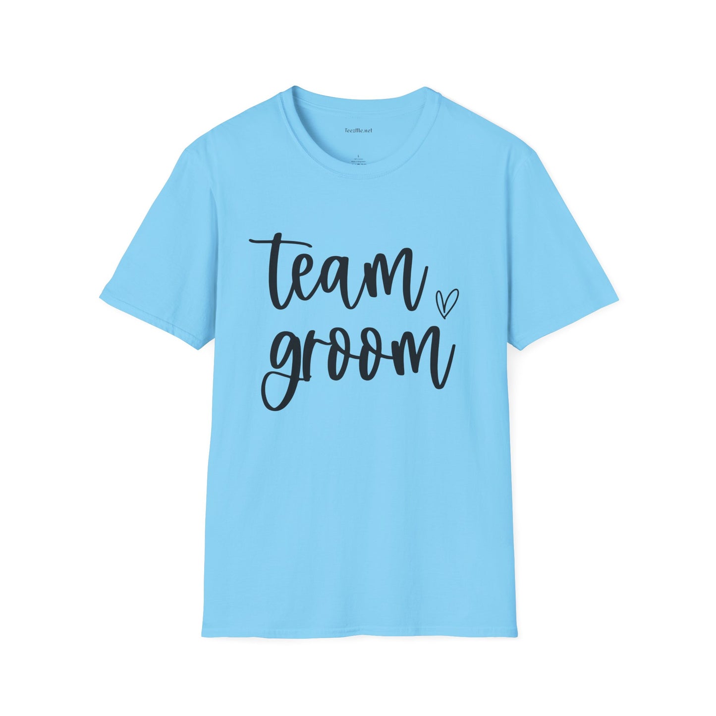 Team Groom Unisex Softstyle T-Shirt 100% Cotton Graphic Bridal Party