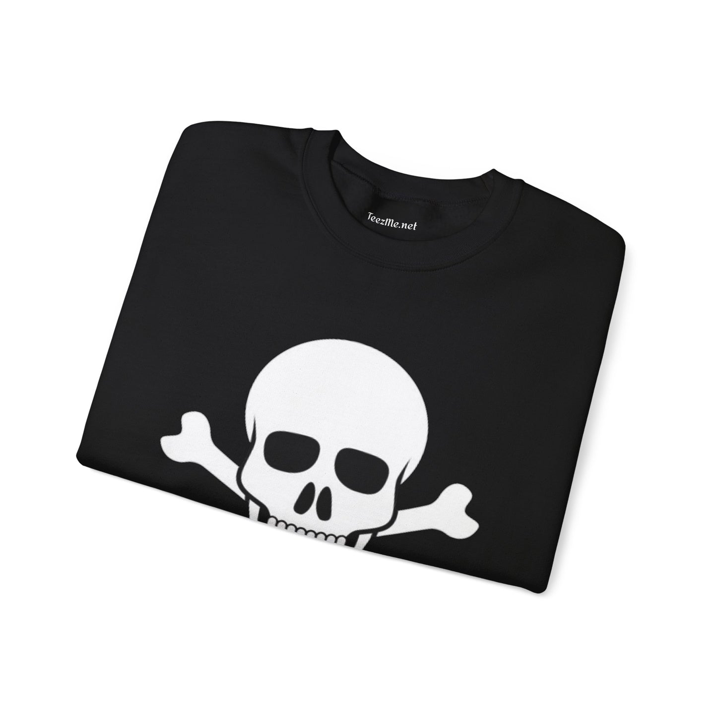 Skull and Crossbones Unisex Heavy Blend™ Crewneck Sweatshirt Graphic