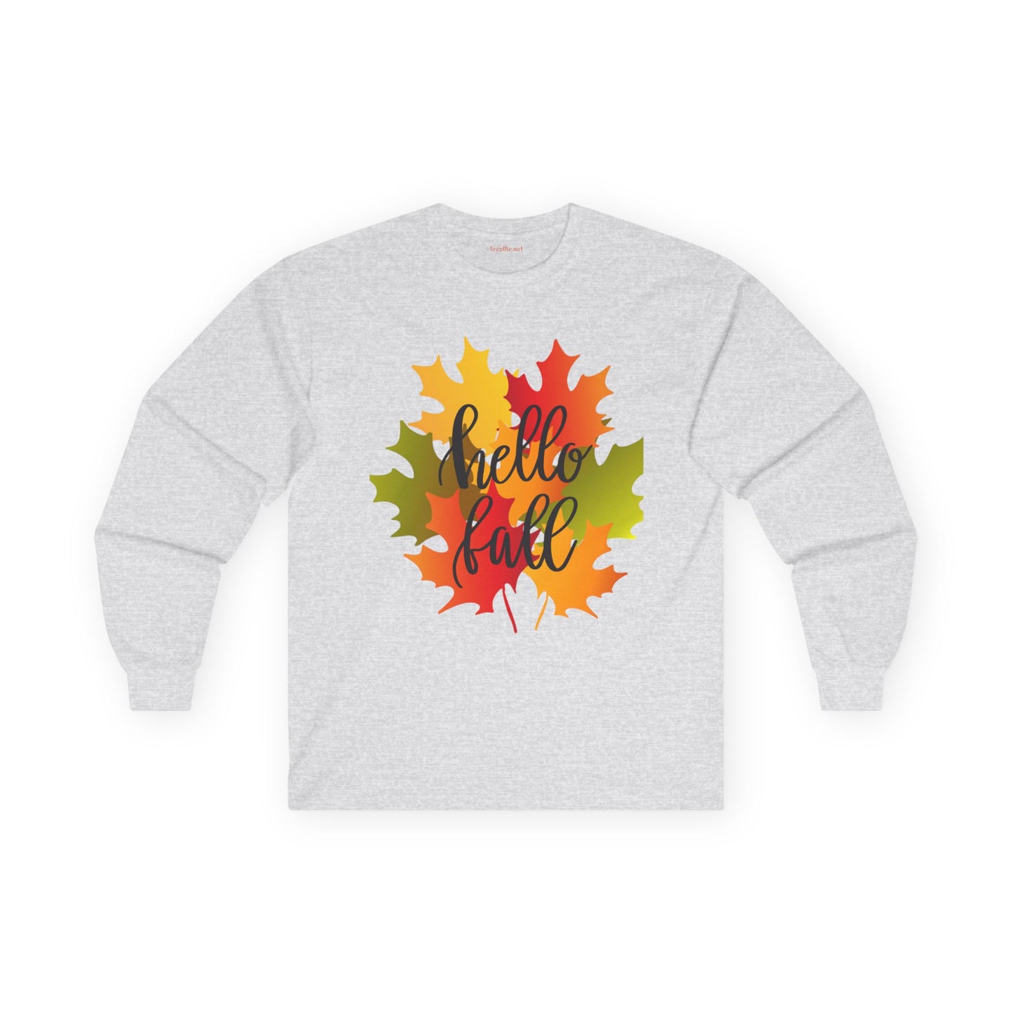 Hello Fall (2) Unisex Ultra Cotton Long Sleeve Tee