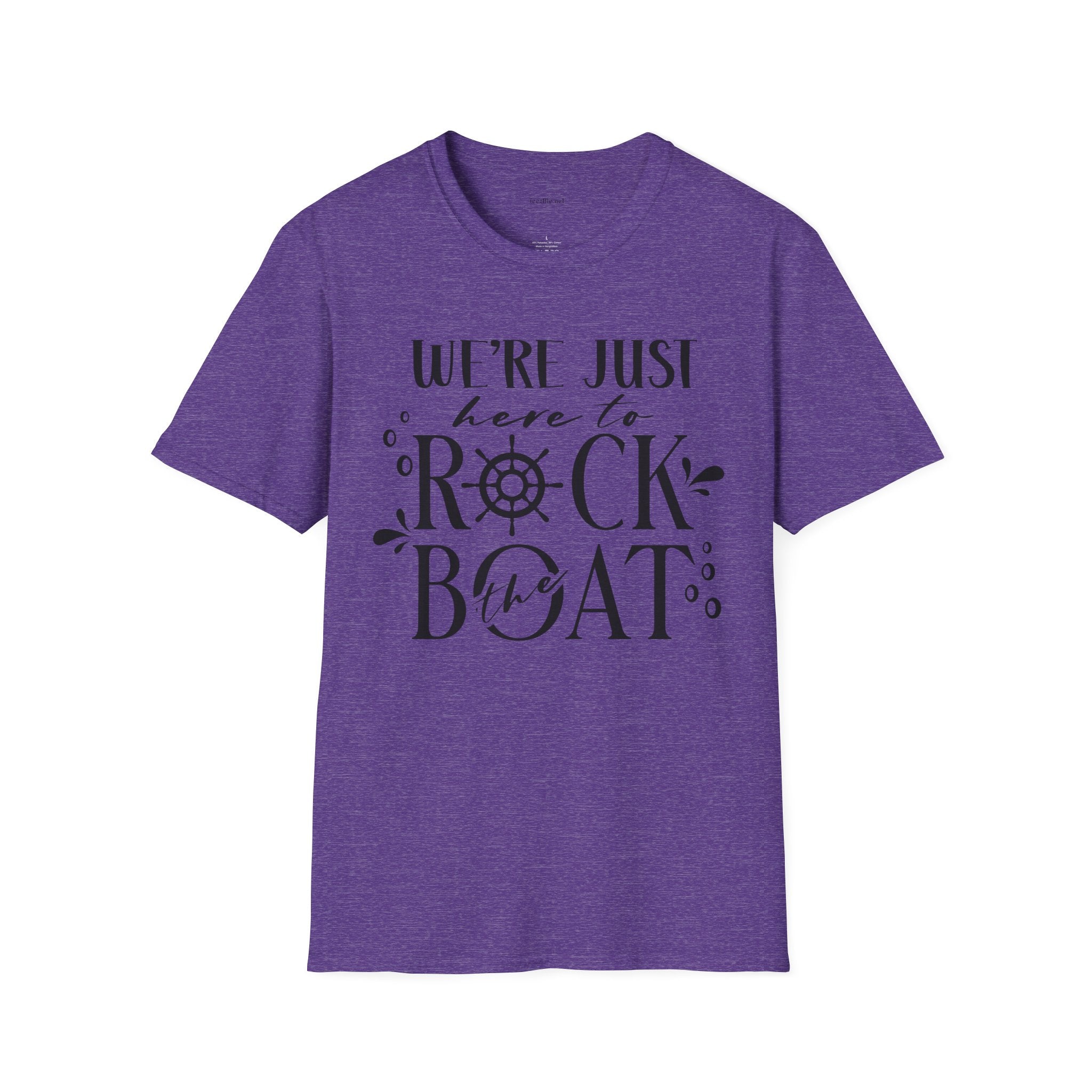 Rock the Boat - Unisex Softstyle T-Shirt 100% Cotton Graphic
