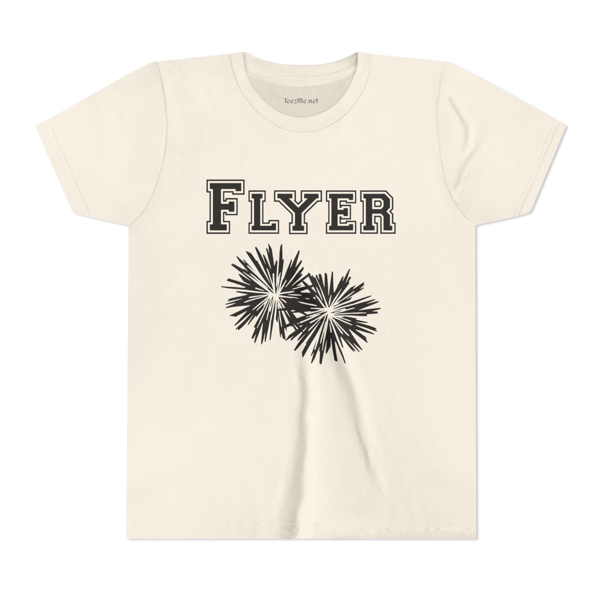 Flyer Youth Tee – Cheerleader Pom Pom Shirt