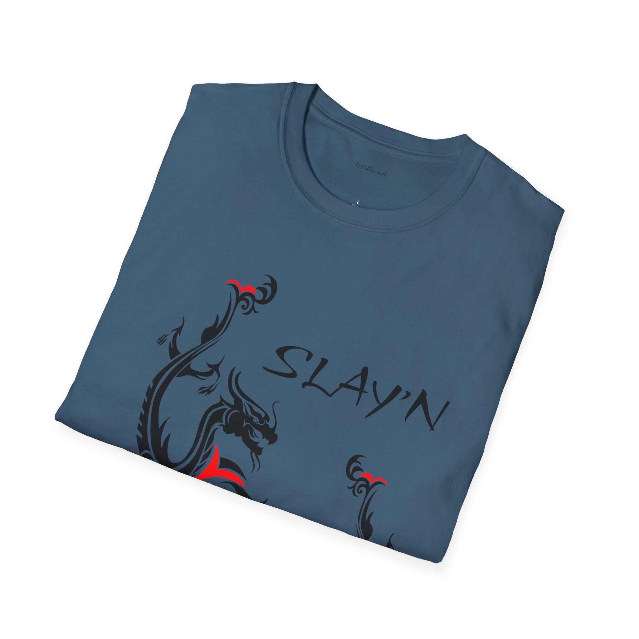 SLAY'N - Unisex Softstyle T-Shirt 100% Cotton Graphic