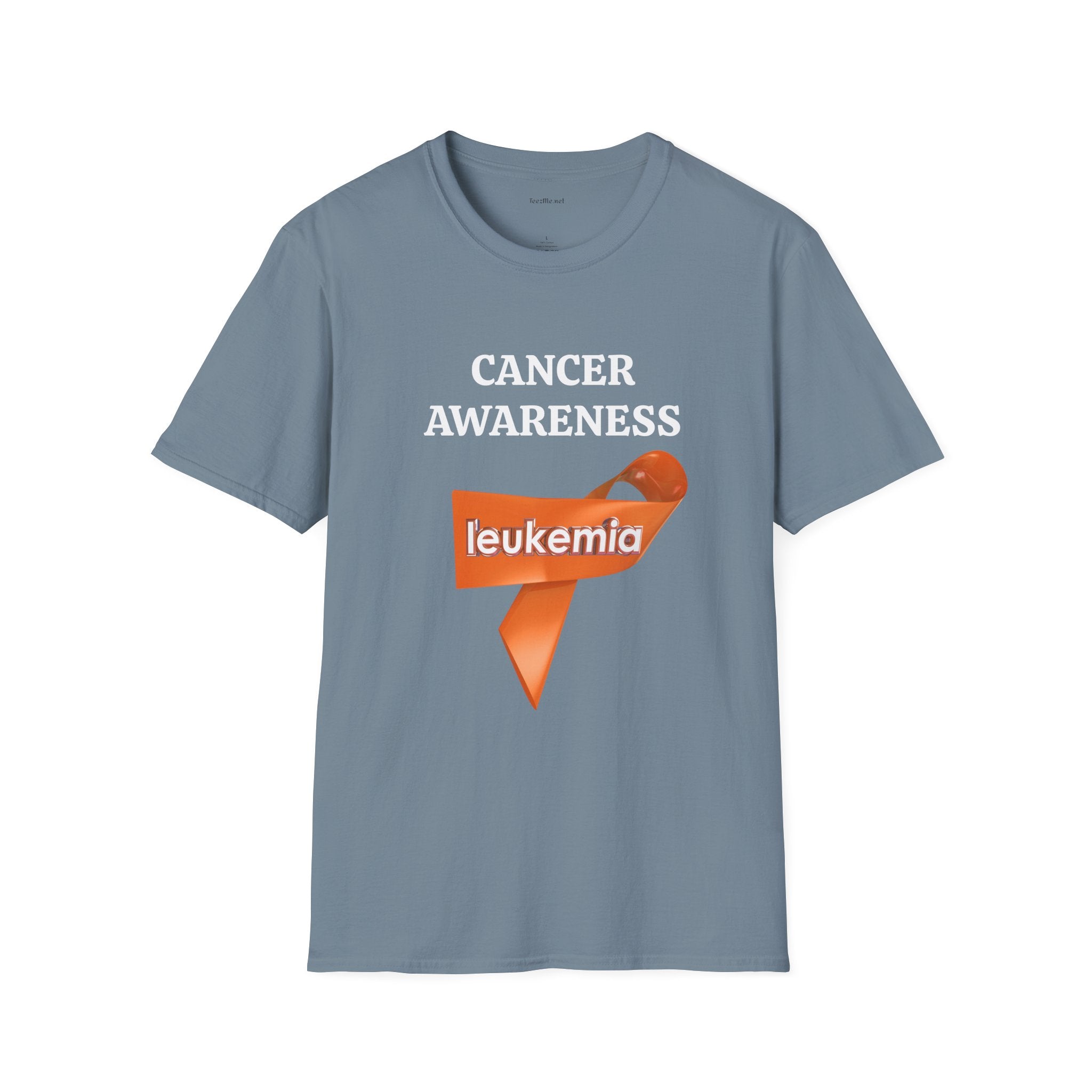 Leukemia Cancer Awareness - Unisex Softstyle T-Shirt 100% Cotton Graphic
