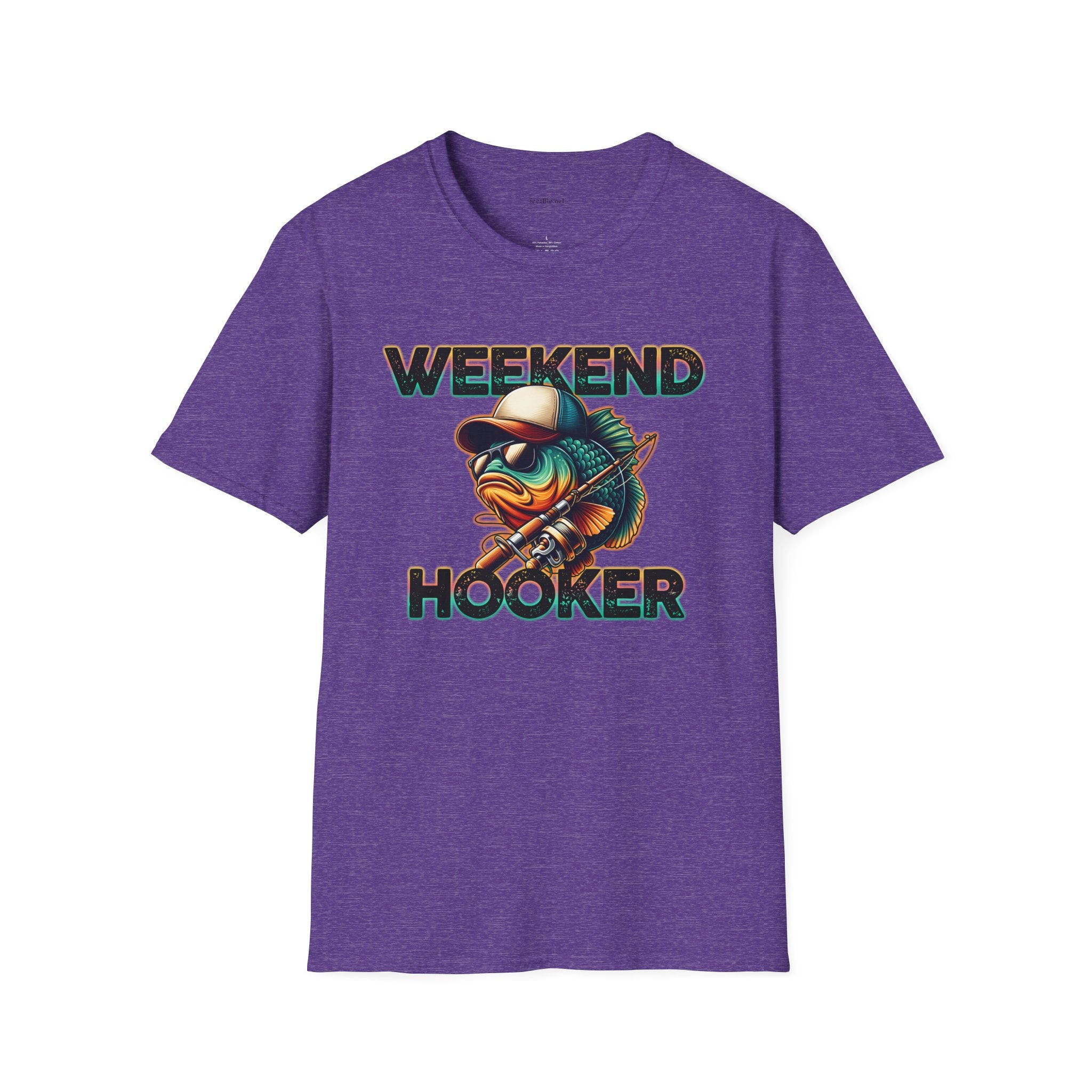 Weekend Hooker  - Unisex Softstyle T-Shirt 100% Cotton Graphic