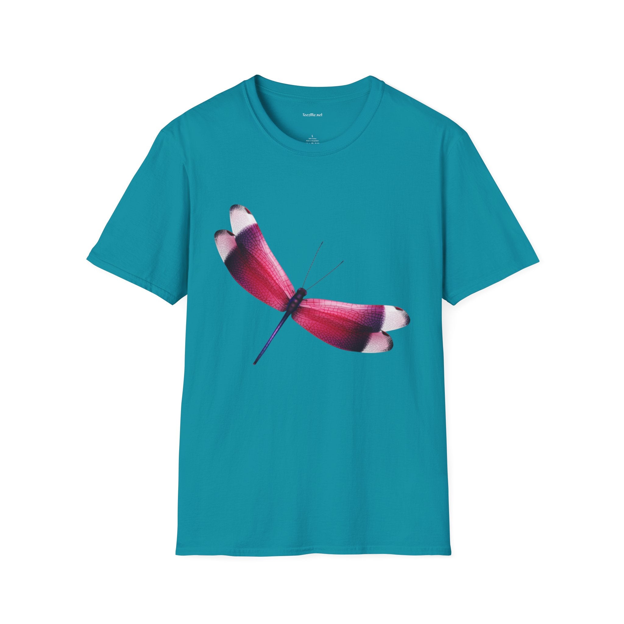 Dragonfly - Unisex Softstyle T-Shirt 100% Cotton Graphic