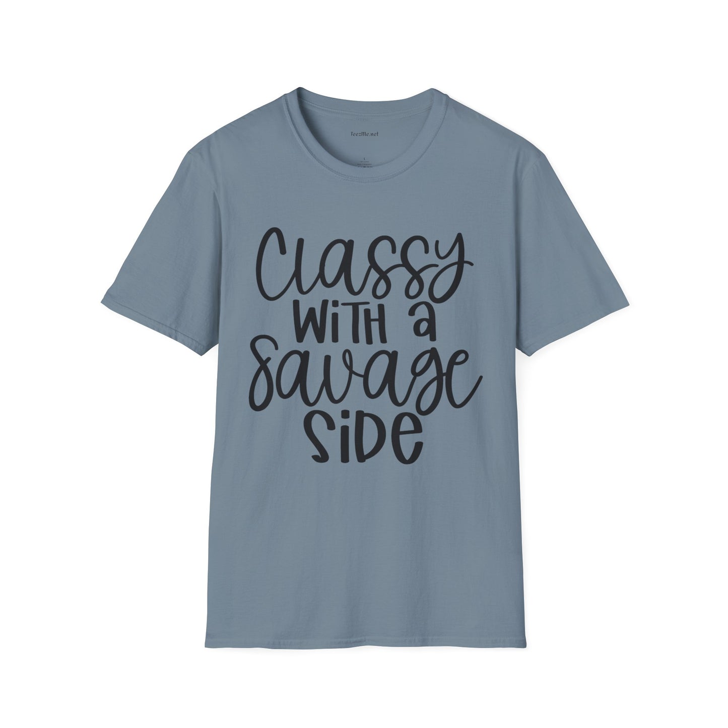 Classy with a Savage Side Unisex Softstyle T-Shirt 100% Cotton