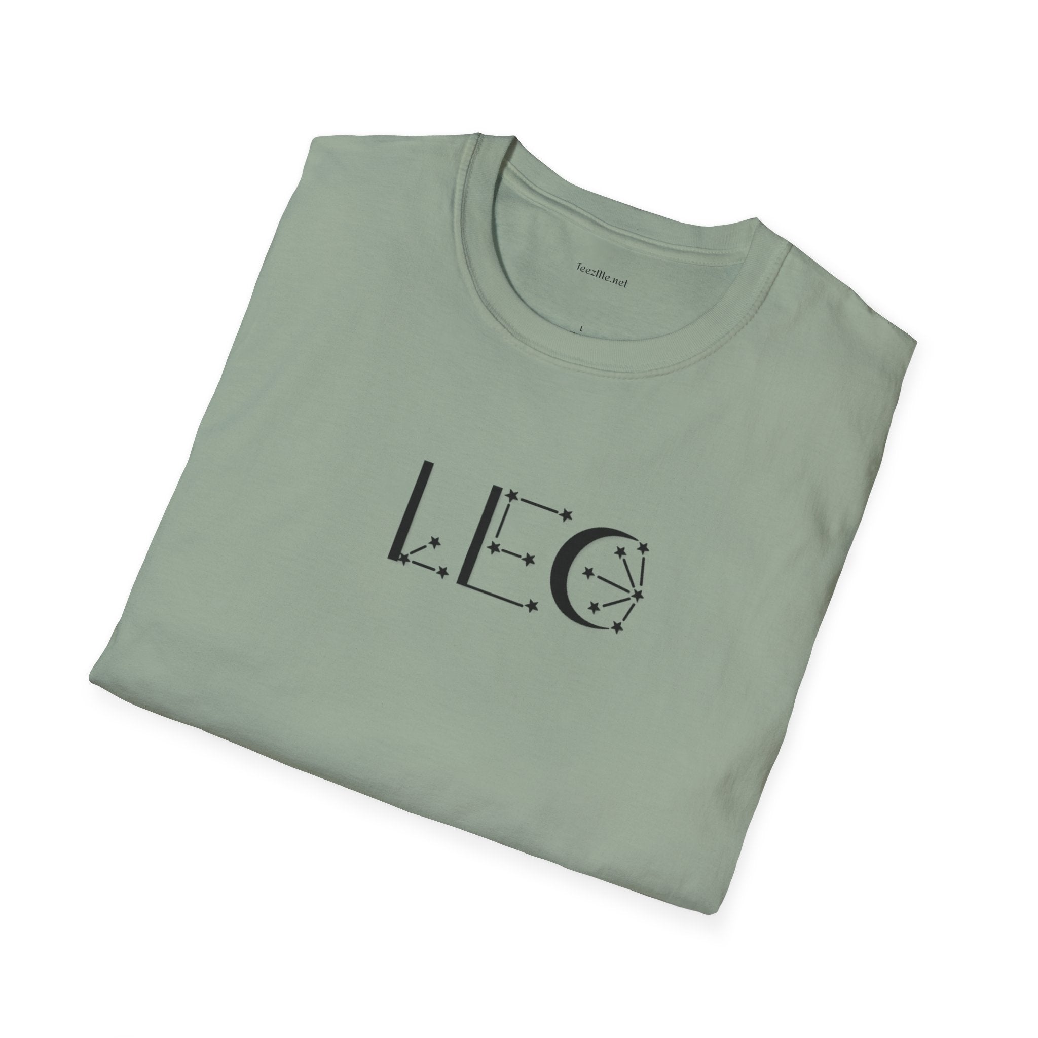 Leo Zodiac - Unisex Softstyle T-Shirt 100% Cotton Graphic