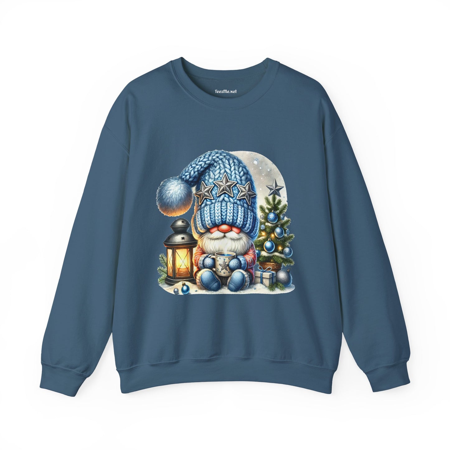 Cozy Christmas Gnome Unisex Heavy Blend™ Crewneck Sweatshirt